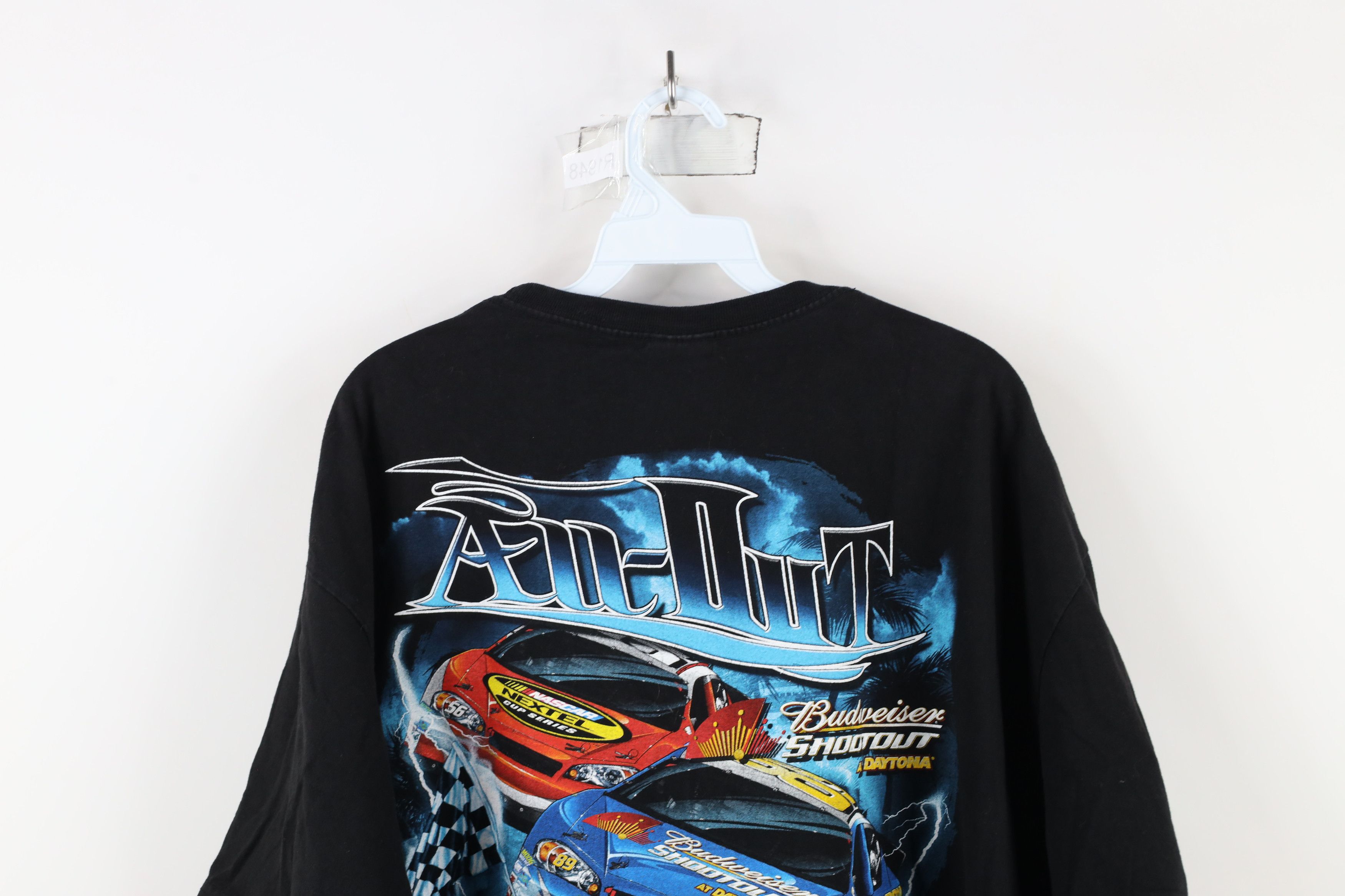 Vintage Vintage Y2K NASCAR Shootout Daytona Lightning Racing T-Shirt Size US XL / EU 56 / 4 - 12 Thumbnail