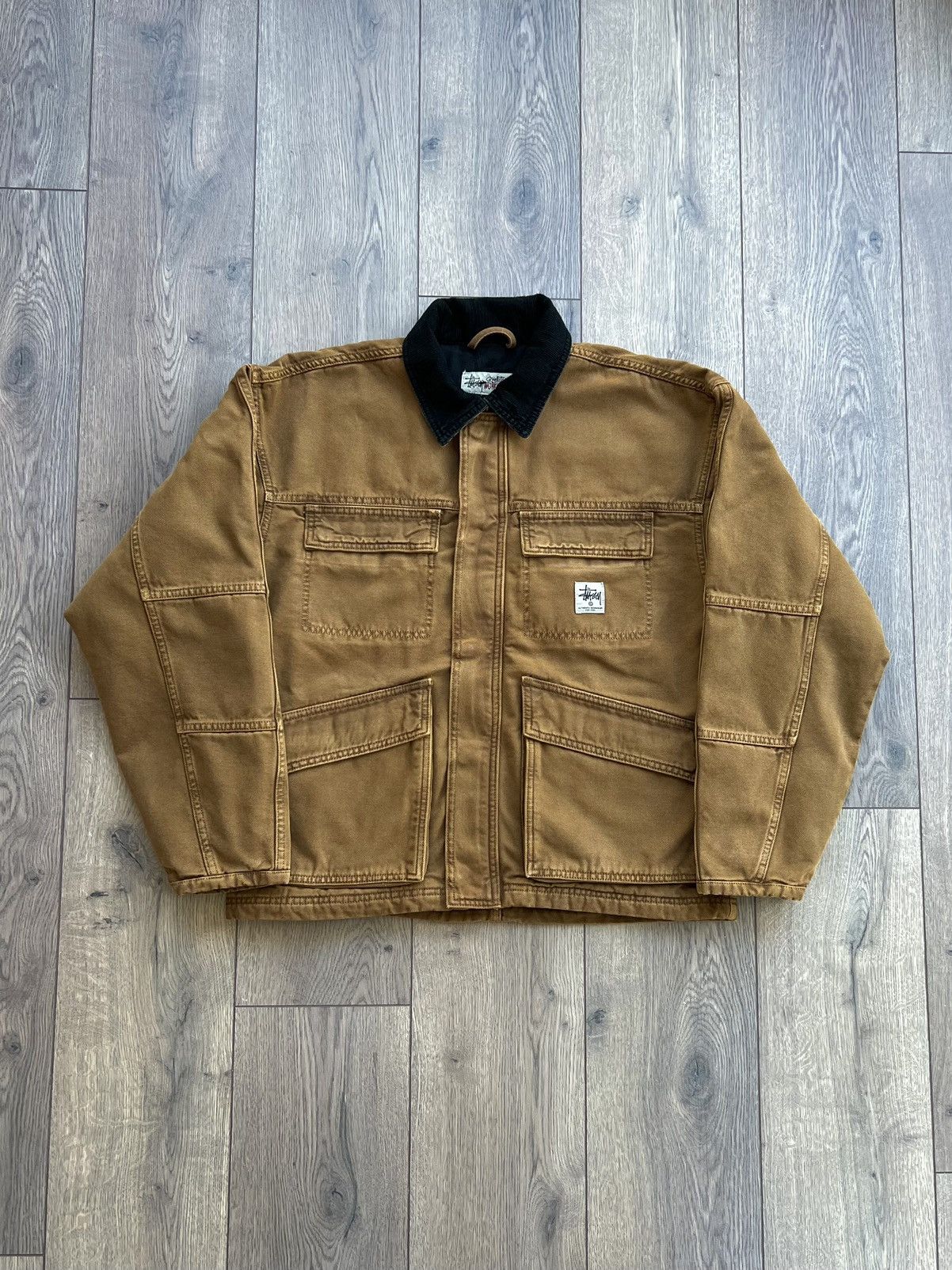 Stussy Stussy Alfonso Canvas Shop Jacket | Grailed