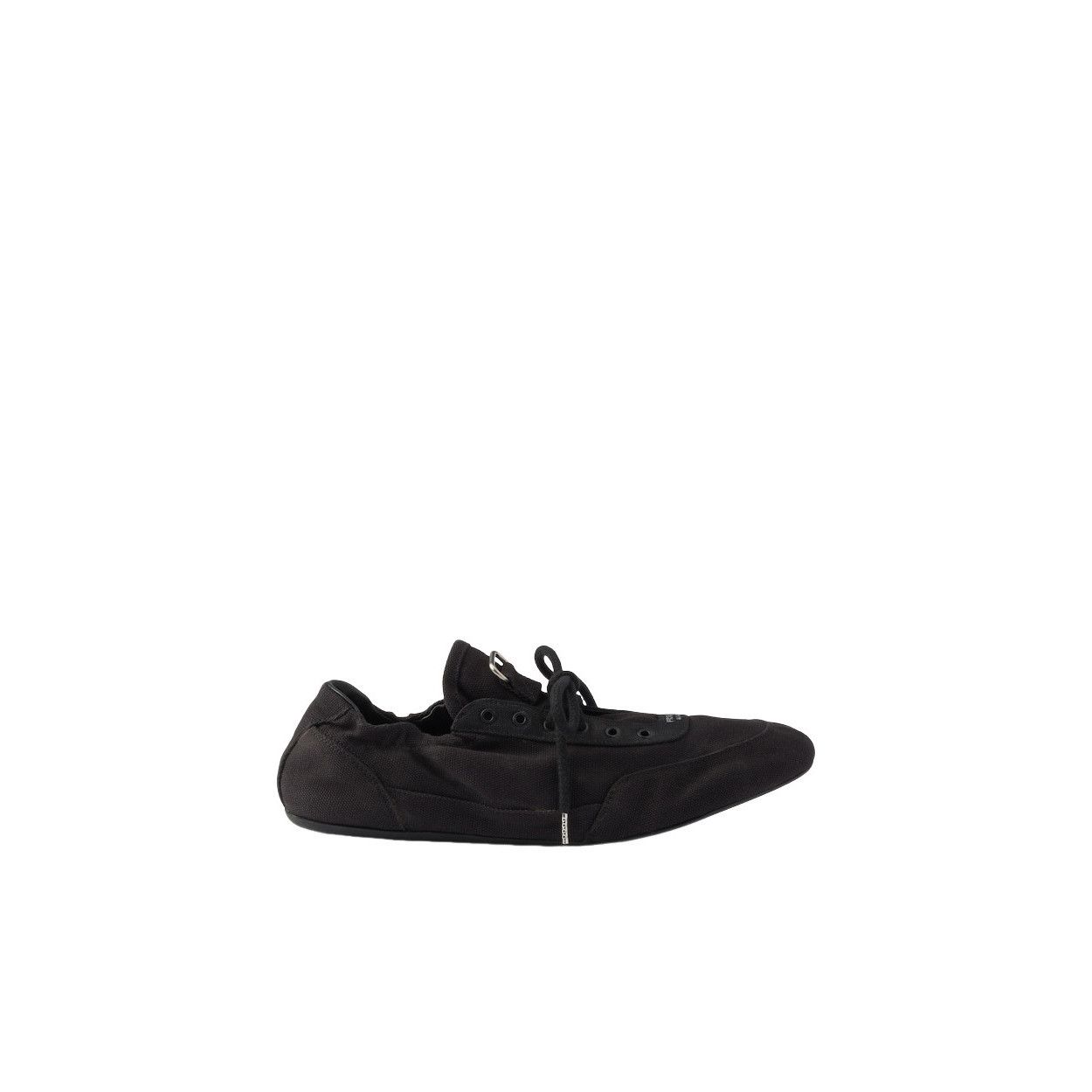 Prada PRADA Collapse $1100 Black Canvas Sneakers New & Authentic ( Size US 6.5 / IT 36.5 - 2 Thumbnail