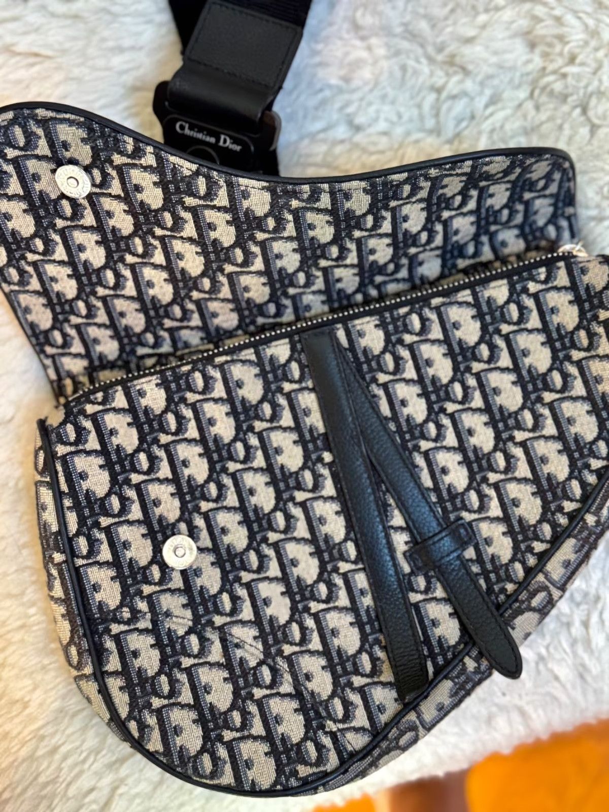 Christian Dior Monsieur Christian Dior Saddle Bag (Oblique) Size ONE SIZE - 2 Thumbnail