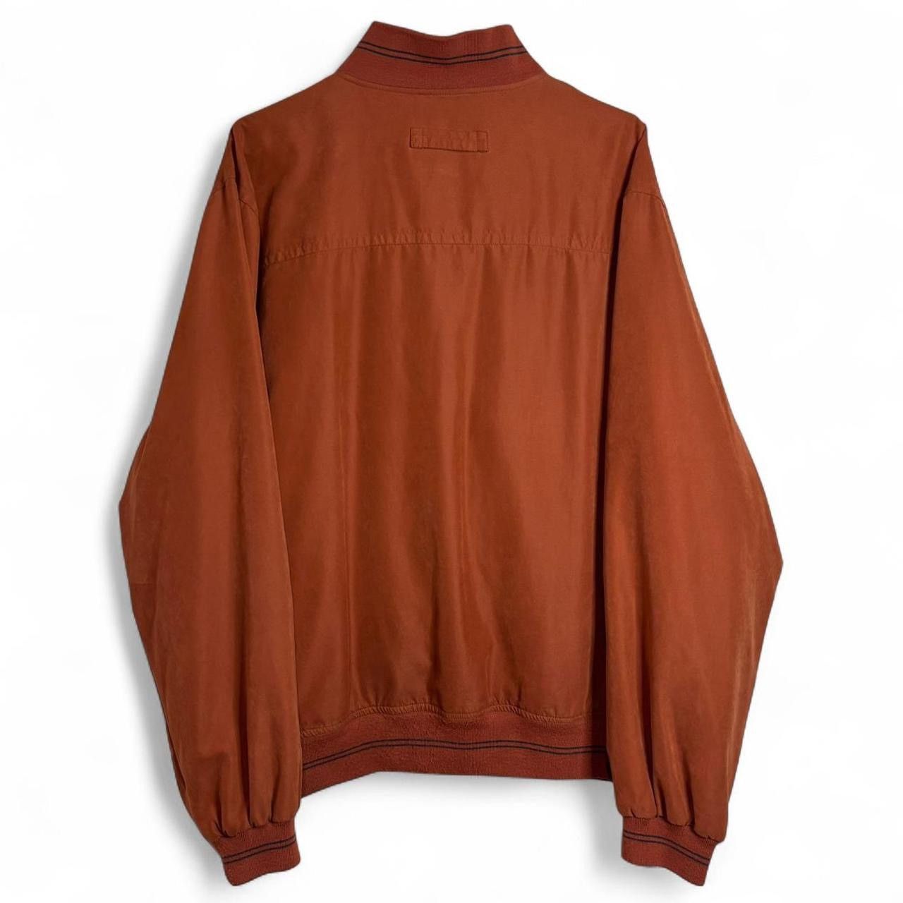 Retreat Vintage Orange Boxy Zip-Up Bomber Jacket - L Size US L / EU 52-54 / 3 - 6 Thumbnail