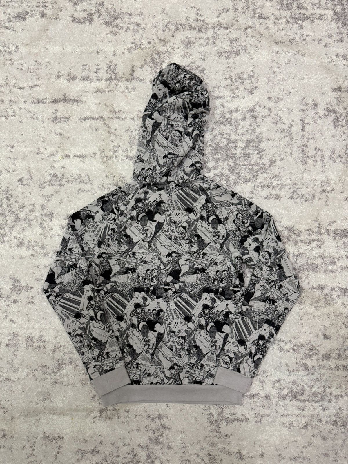 Adidas Adidas X Captain Tsubasa all-over print hoodie pink logo Size US XS / EU 42 / 0 - 15 Thumbnail