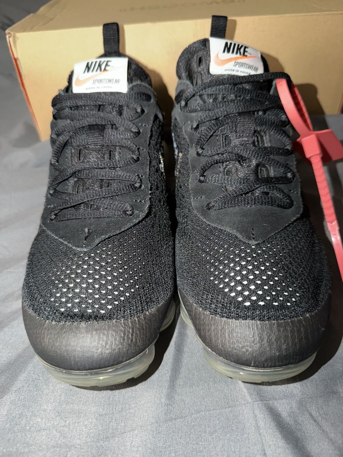 Nike × Off-White Nike Air Vapormax ‘Off White Black (2018)’ Size 8M Size US 8 / EU 41 - 3 Thumbnail