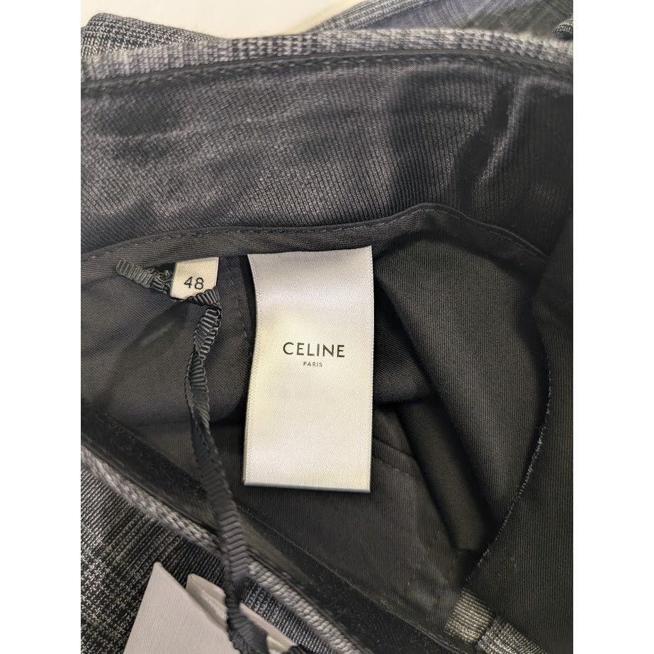 Celine o1rshd1 Dress Pants in Gray Size US 32 / EU 48 - 15 Thumbnail
