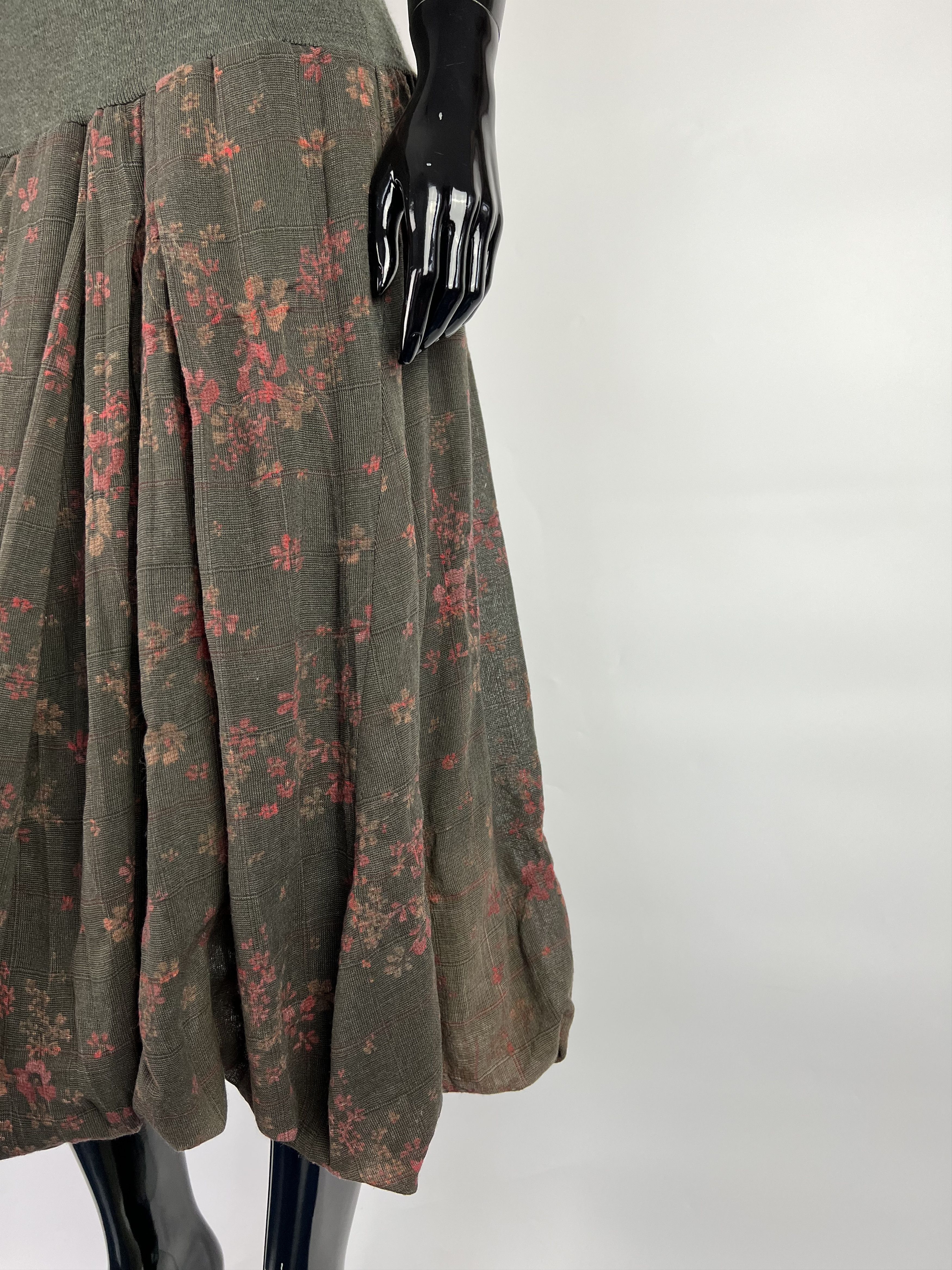Designer Crea Concept Floral Print Sleeveless Midi Dress Size 42 Size M / US 6-8 / IT 42-44 - 8 Thumbnail