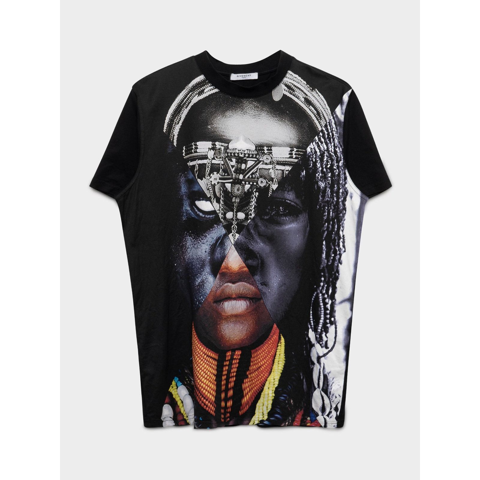 Givenchy Tribal Warrior T-Shirt Size US XS / EU 42 / 0 - 1 Thumbnail