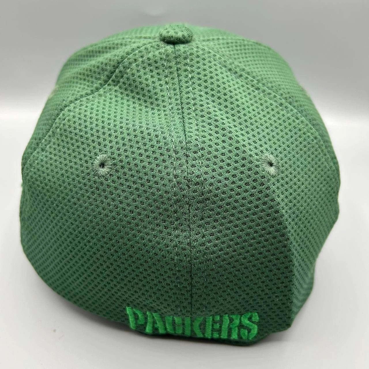 New Era Green Bay Packers Hat Men S-M Green NFL Stretch Fitted Size ONE SIZE - 5 Thumbnail
