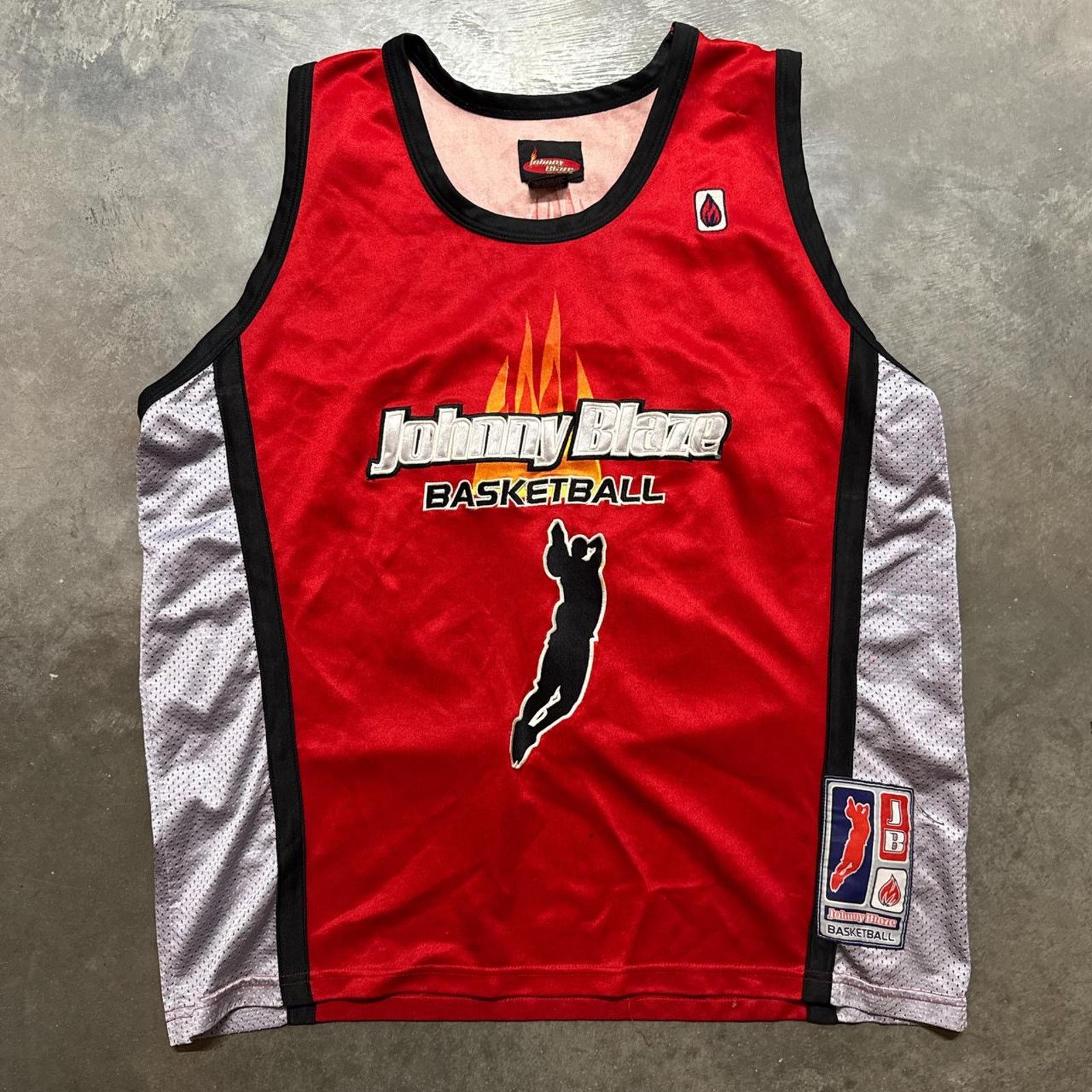 Vintage Vintage Y2K John Blaze Wu Tang Basketball Jersey Size US XL / EU 56 / 4 - 1 Thumbnail