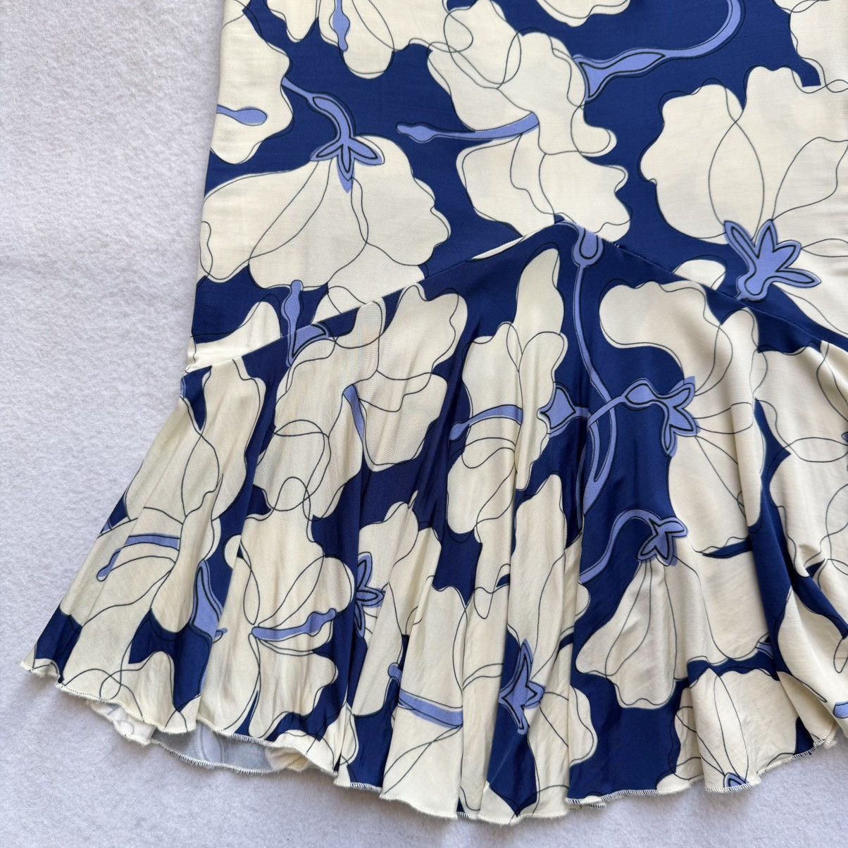 Moschino MOSCHINO Cheap & Chic SS2005 Floral Blossom Skirt Size 28" / US 6 / IT 42 - 2 Thumbnail