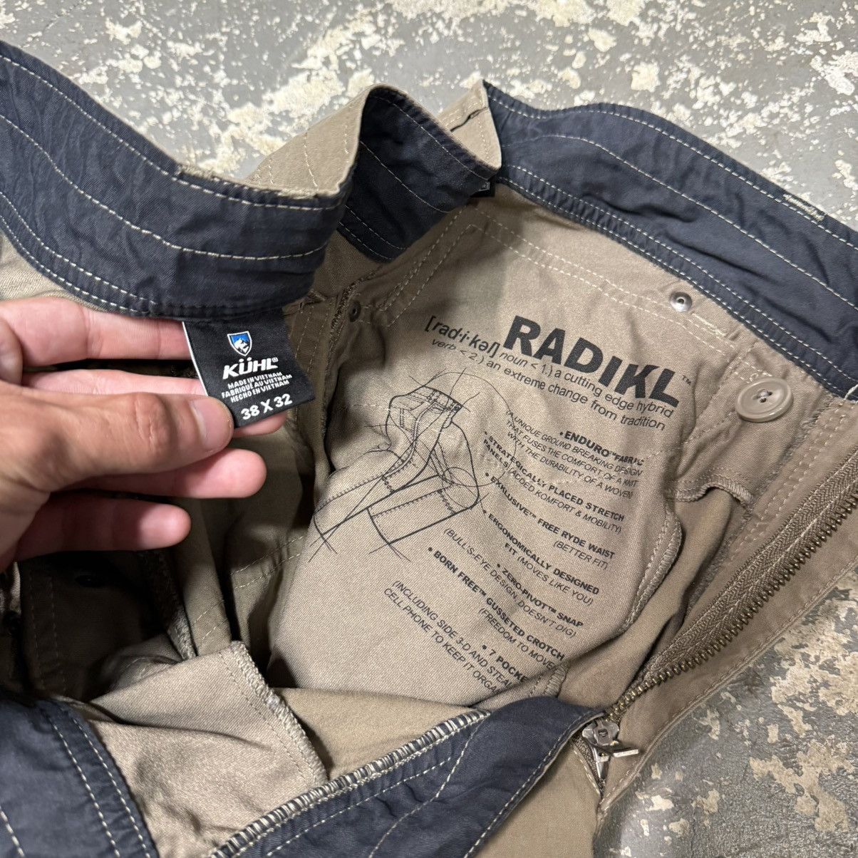 Kuhl Kuhl Vintage Radikl Cargo Utility Hiking Outdoor Pants Size US 38 / EU 54 - 6 Thumbnail