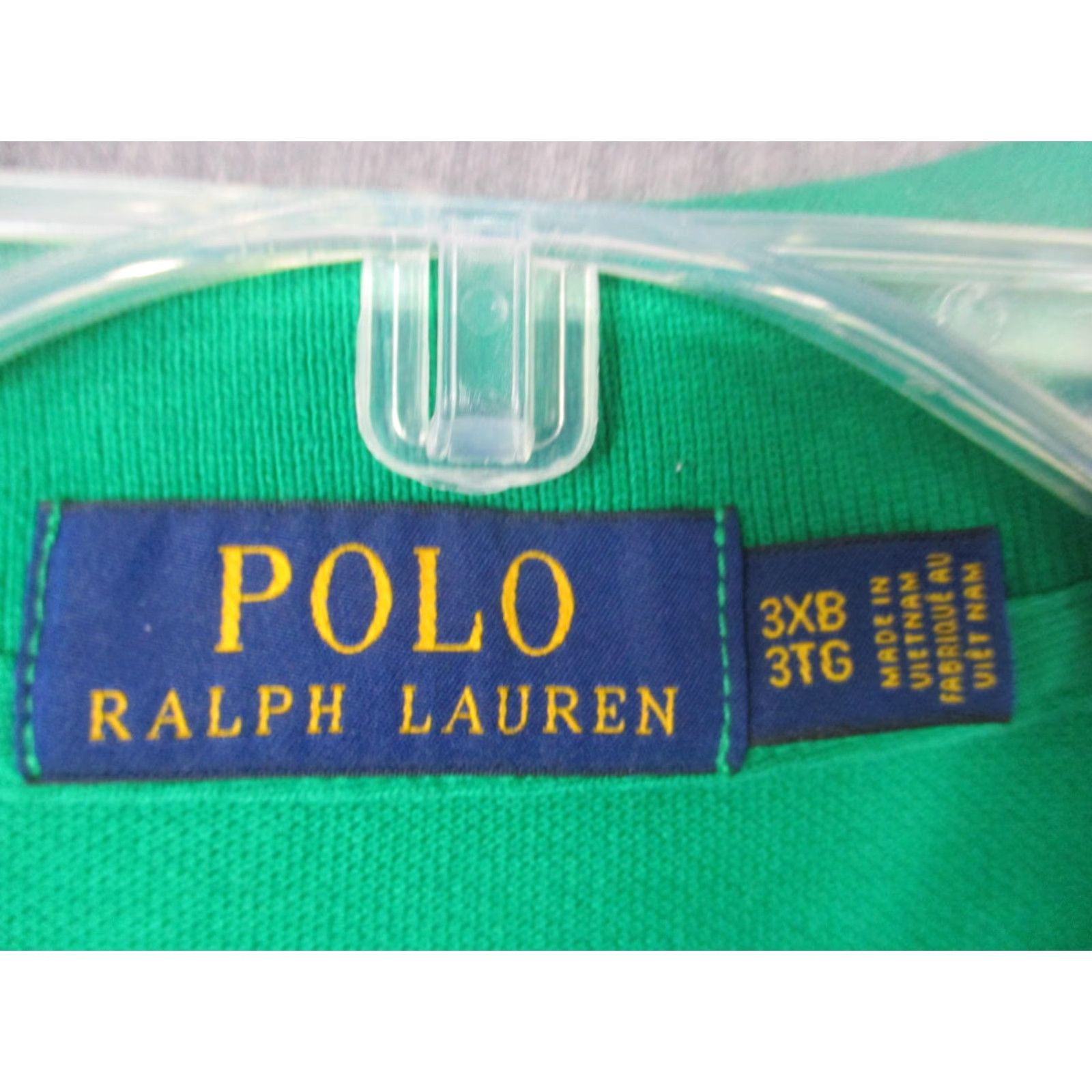 Polo Ralph Lauren Polo Ralph Lauren Polo Shirt Mens 3XB Green Big & Tall Short Sleeve Polo Shirt Mens Green 3XB Large? Size US XXL / EU 58 / 5 - 3 Thumbnail