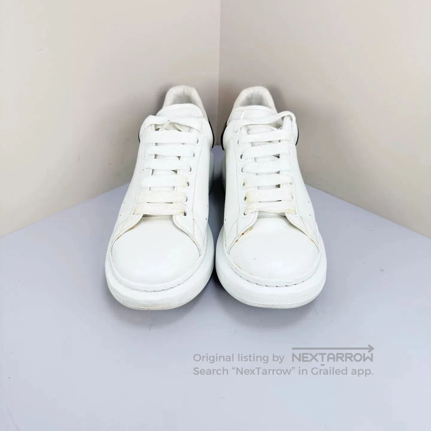 Alexander McQueen Alexander McQueen Skull Heart Black Tail Sneakers. Size US 10 / EU 43 - 2 Thumbnail