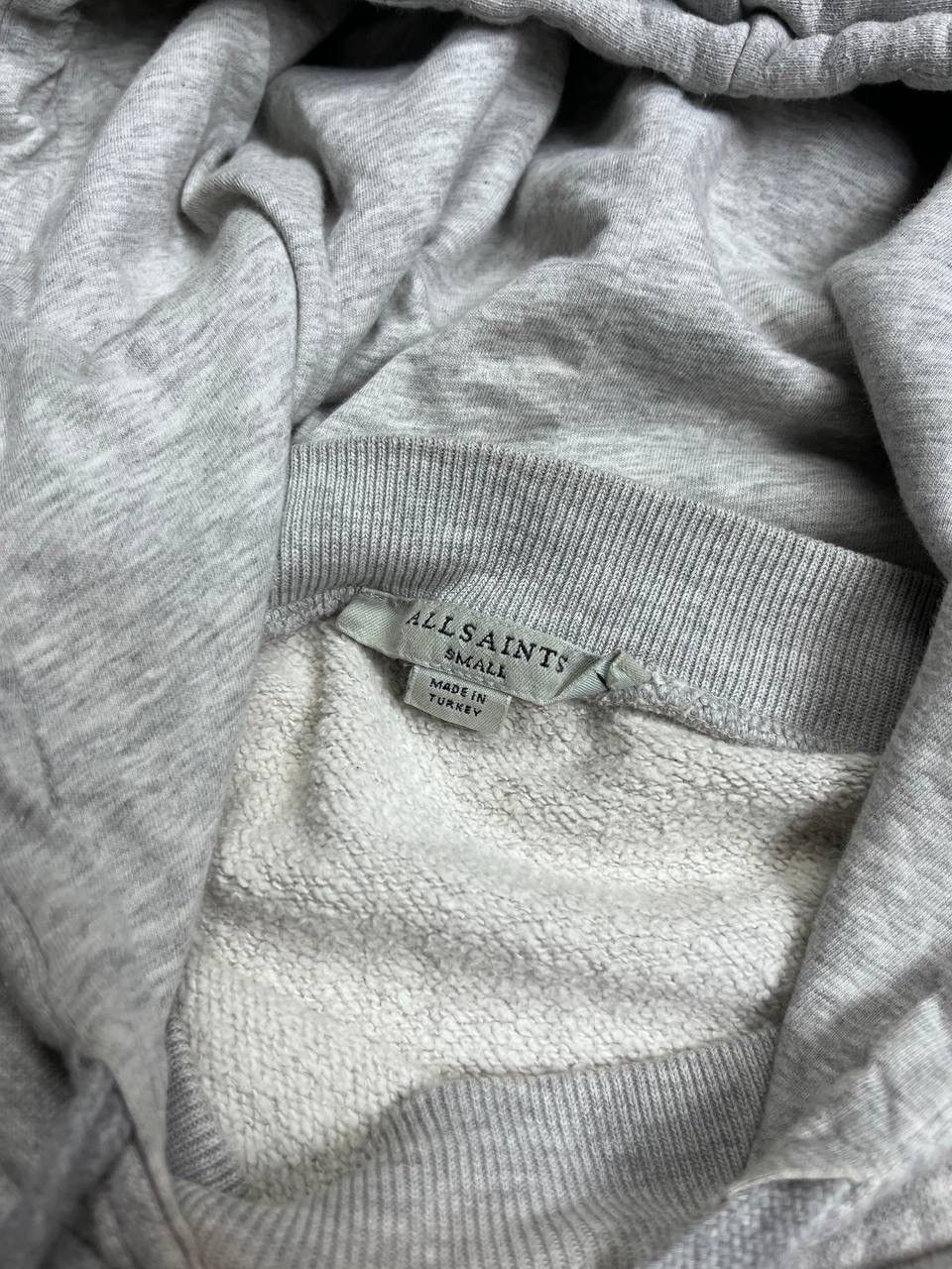 Allsaints Vintage Allsaints Spellout Boxy Hoodie Y2K S Size US S / EU 44-46 / 1 - 3 Thumbnail