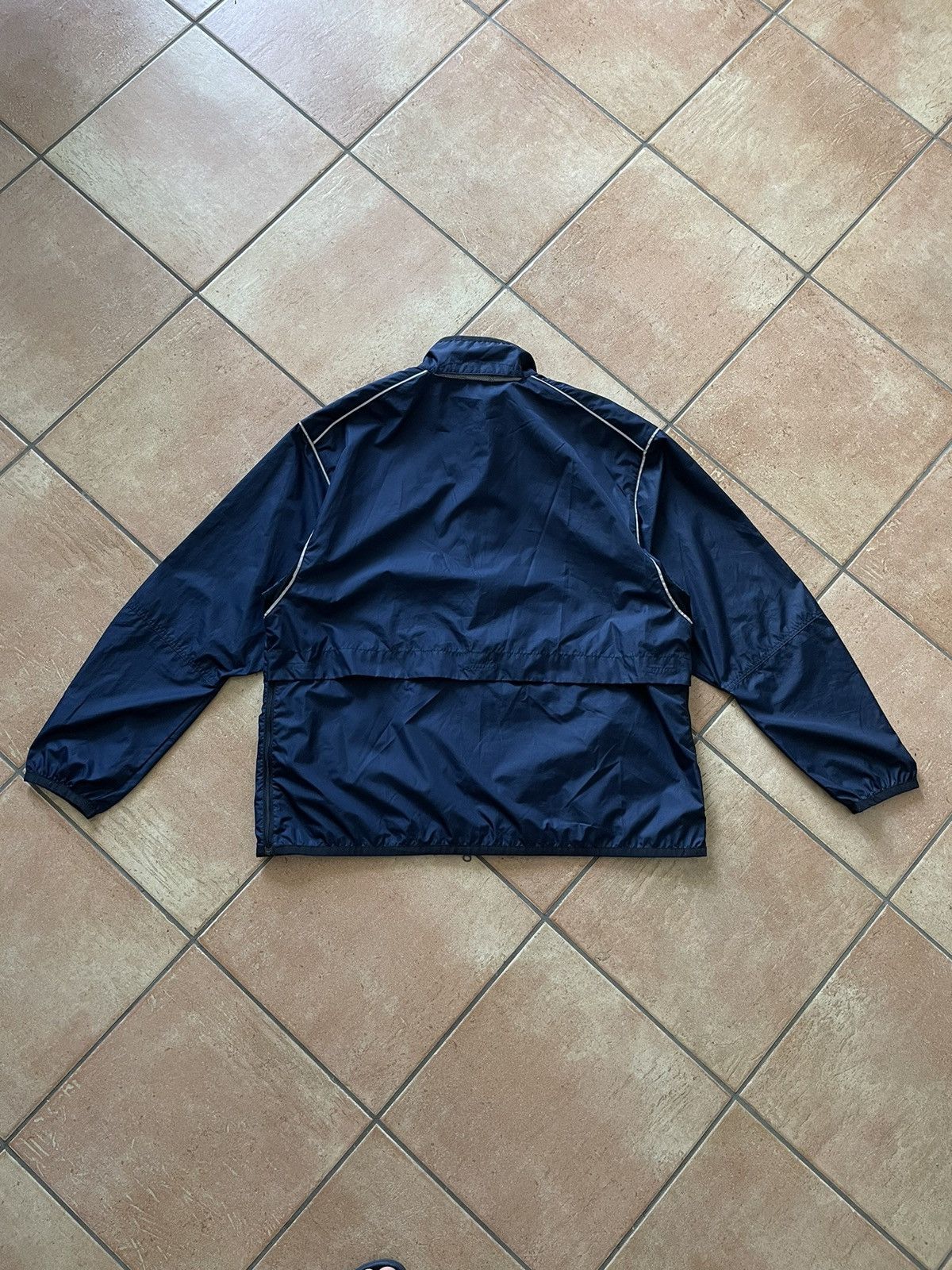 Nike × Vintage Nike Vintage Y2K Nylon Track Jacket Size US XL / EU 56 / 4 - 4 Thumbnail