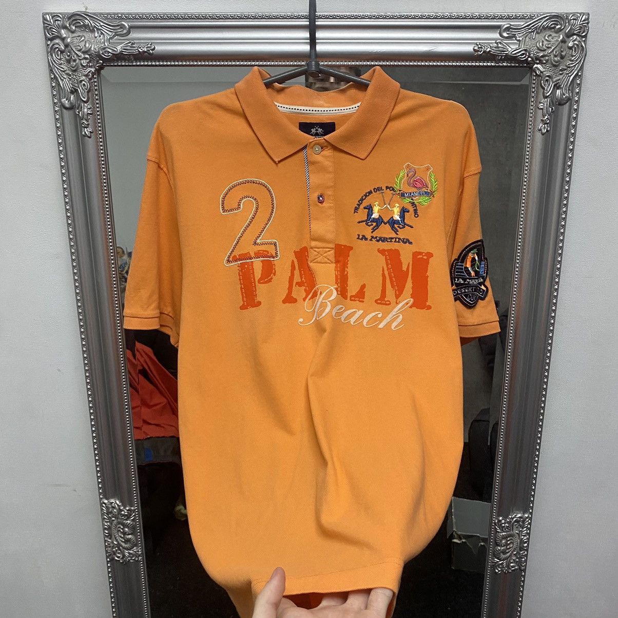 La Martina La martina Polo Shirt palm beach #2 Size US XL / EU 56 / 4 - 3 Thumbnail