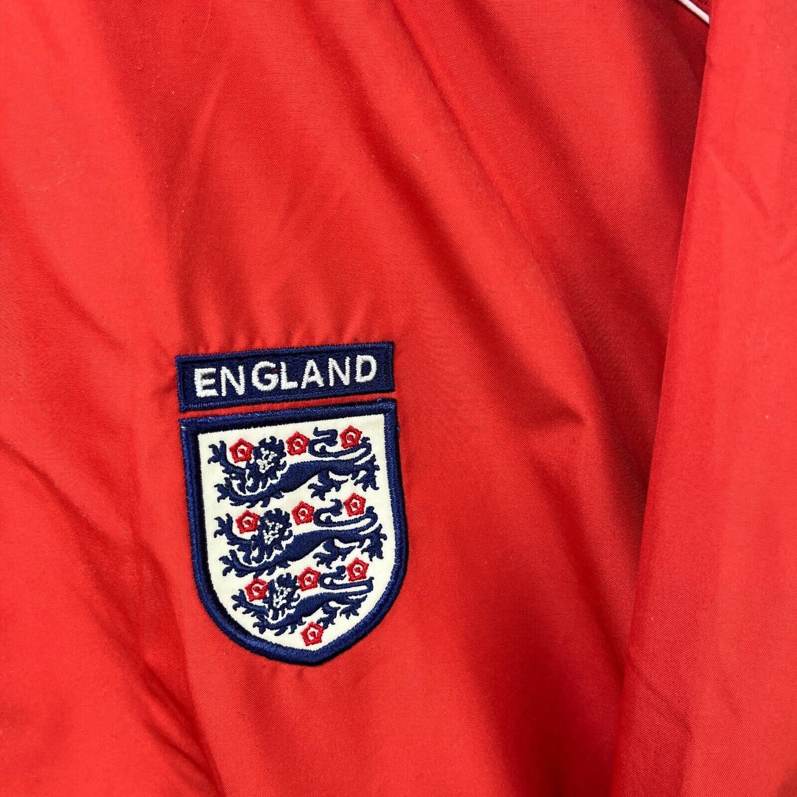 Umbro × Vintage Vintage Umbro England Football Windbreaker Track Jacket Med Size US M / EU 48-50 / 2 - 4 Thumbnail
