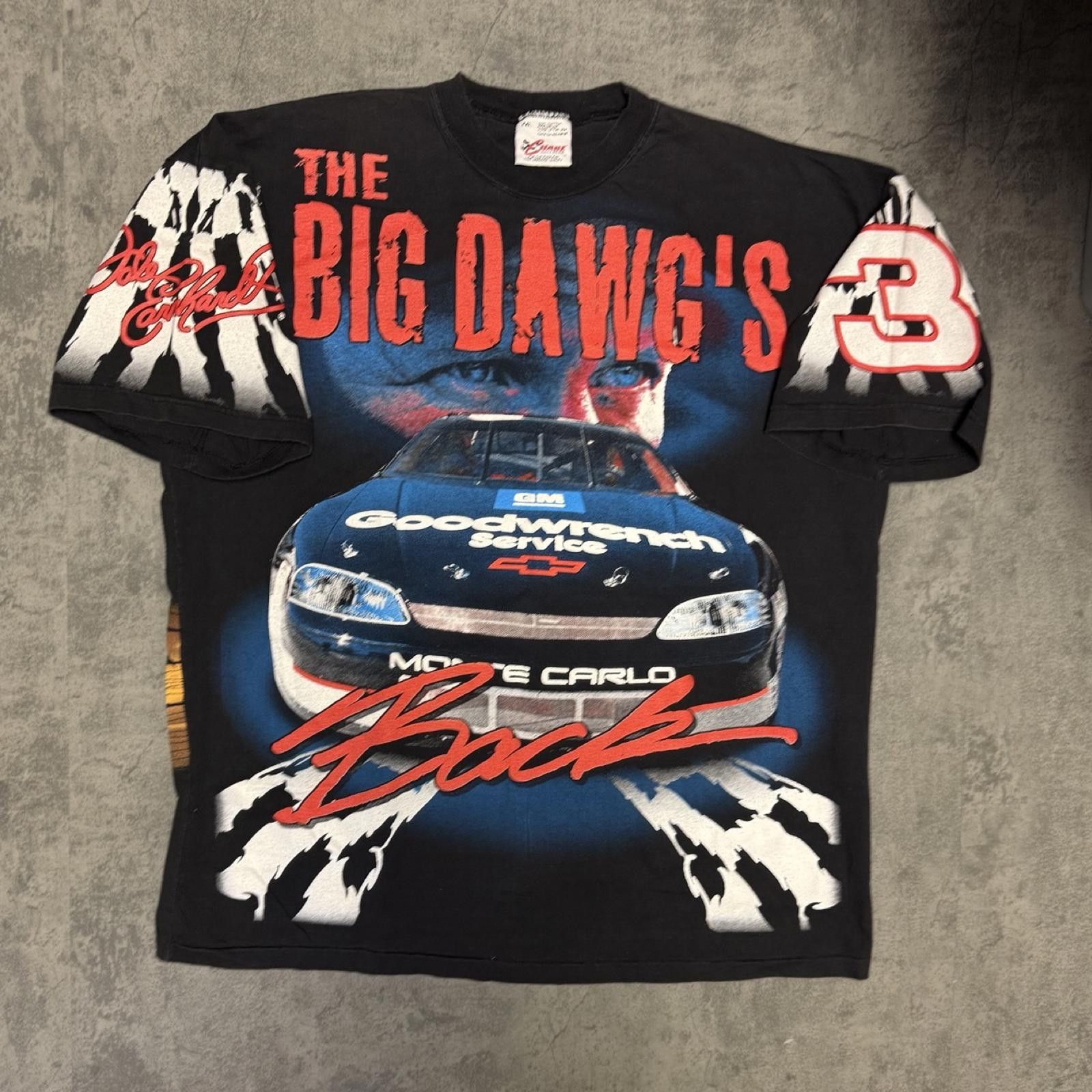 Chase Authentics 90's Dale Earnhardt The Big Dawg Is Back AOP -- 2XL -- Size US XXL / EU 58 / 5 - 1 Thumbnail