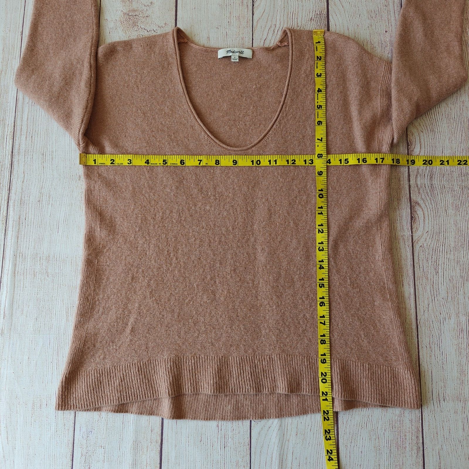 Madewell Madewell scoop neck 3/4 sleeve sweater sz S Size S / US 4 / IT 40 - 7 Thumbnail