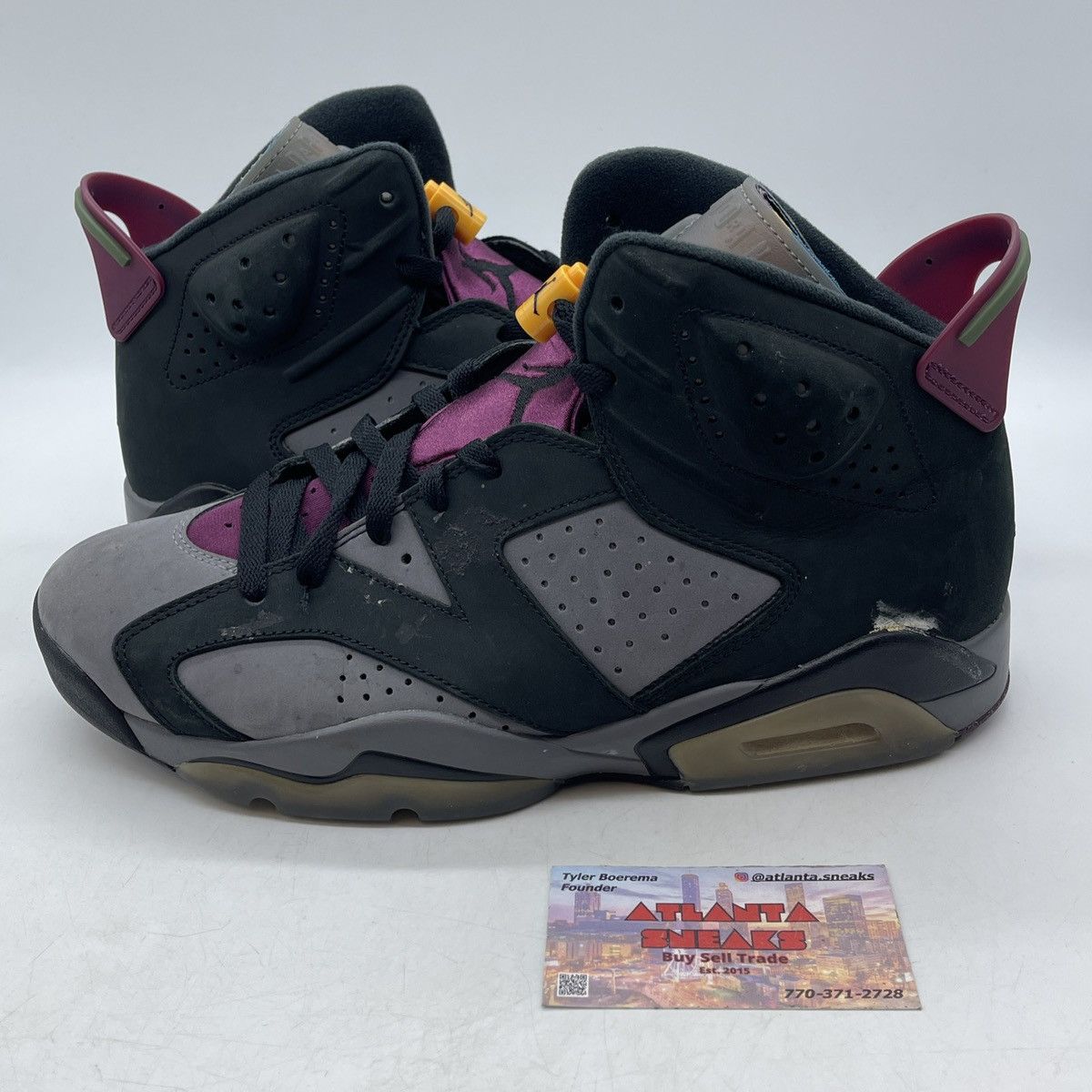 Jordan Brand Air Jordan 6 Bordeaux Size US 10 / EU 43 - 1 Thumbnail