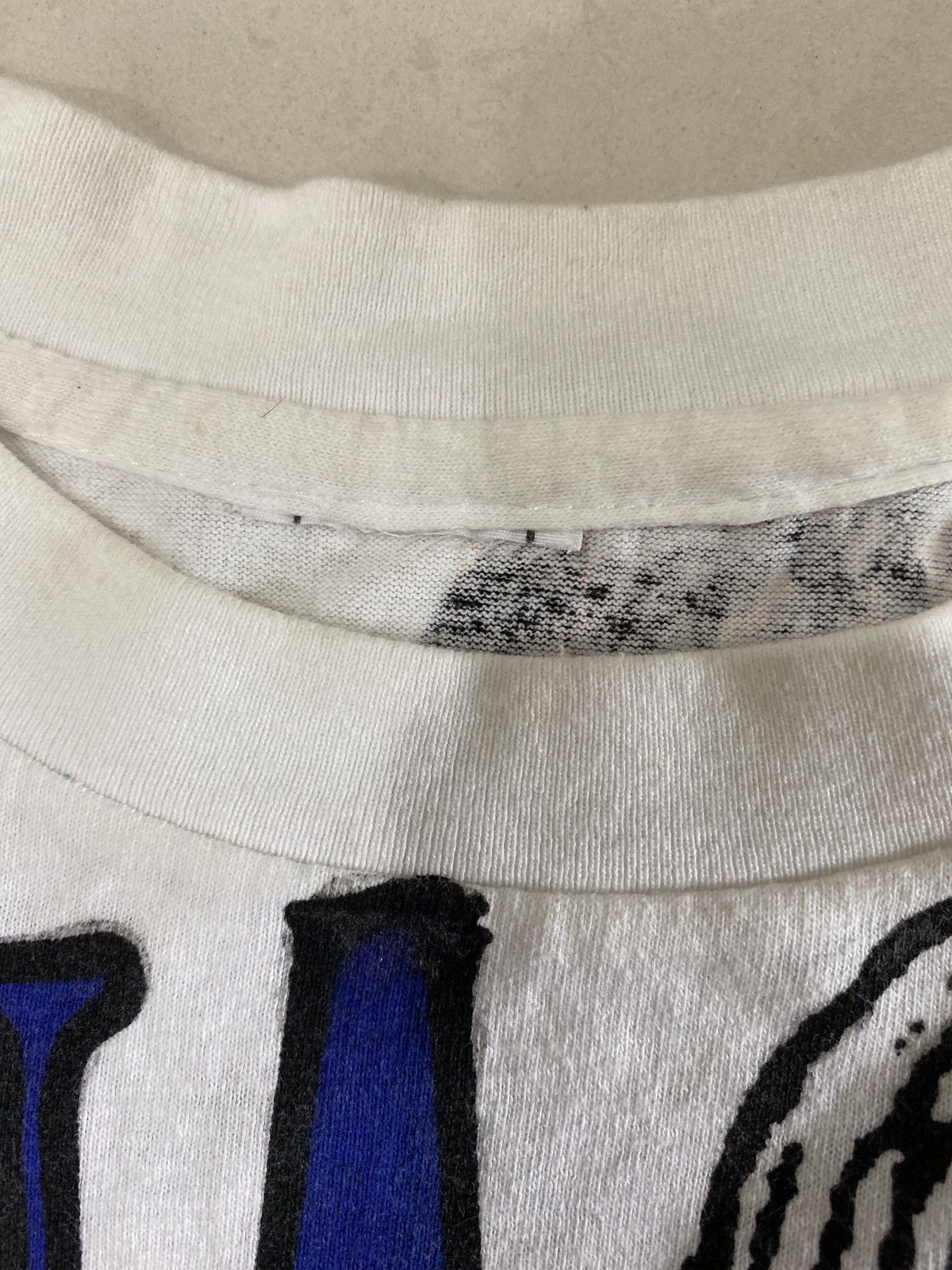 Nirvana Vintage Nirvana Kurt Cobain All-Over Print Shirt White Size US XL / EU 56 / 4 - 3 Thumbnail