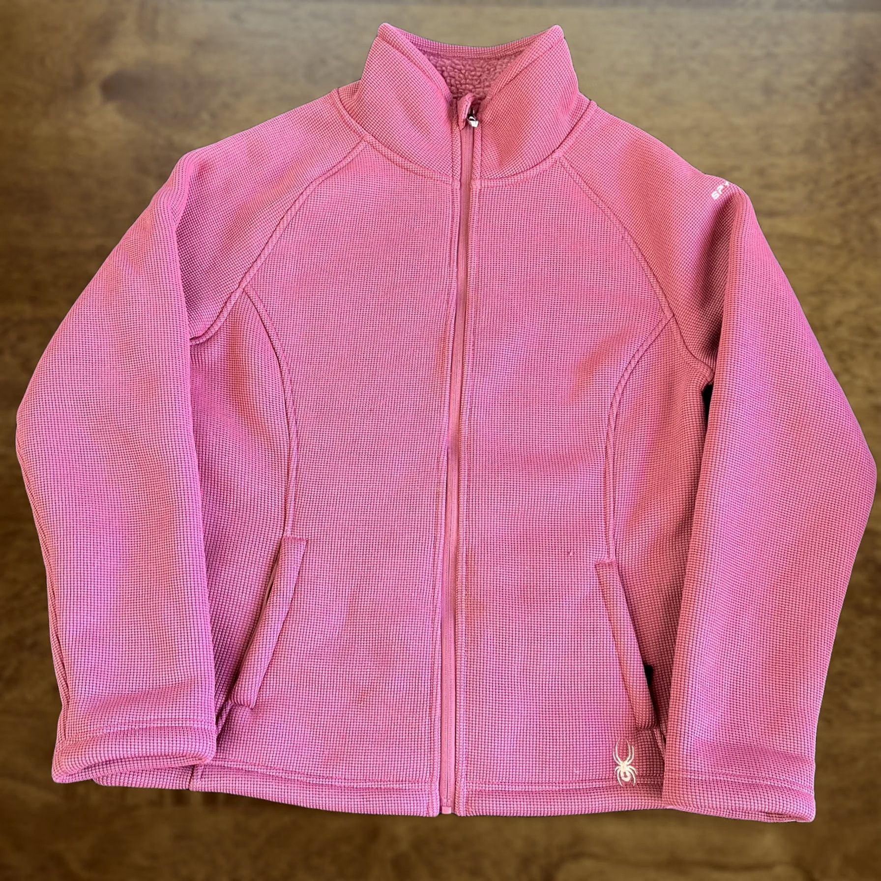 Spyder Spyder Fleece Jacket Womens Large Pink Full Zip Outdoor Size L / US 10 / IT 46 - 1 Thumbnail