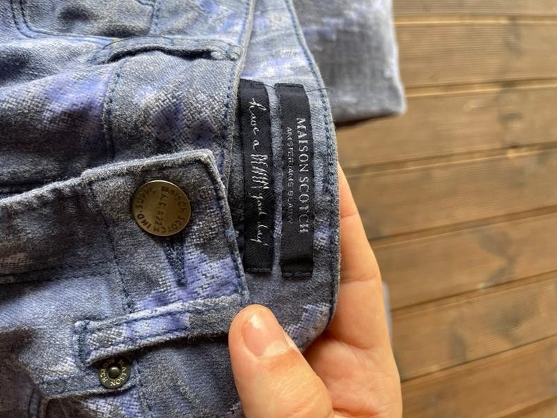 Maison Scotch Skinny Fit Jeans Blue Pattern Maison Scotch Teen Size 26" / US 2 / IT 38 - 6 Thumbnail