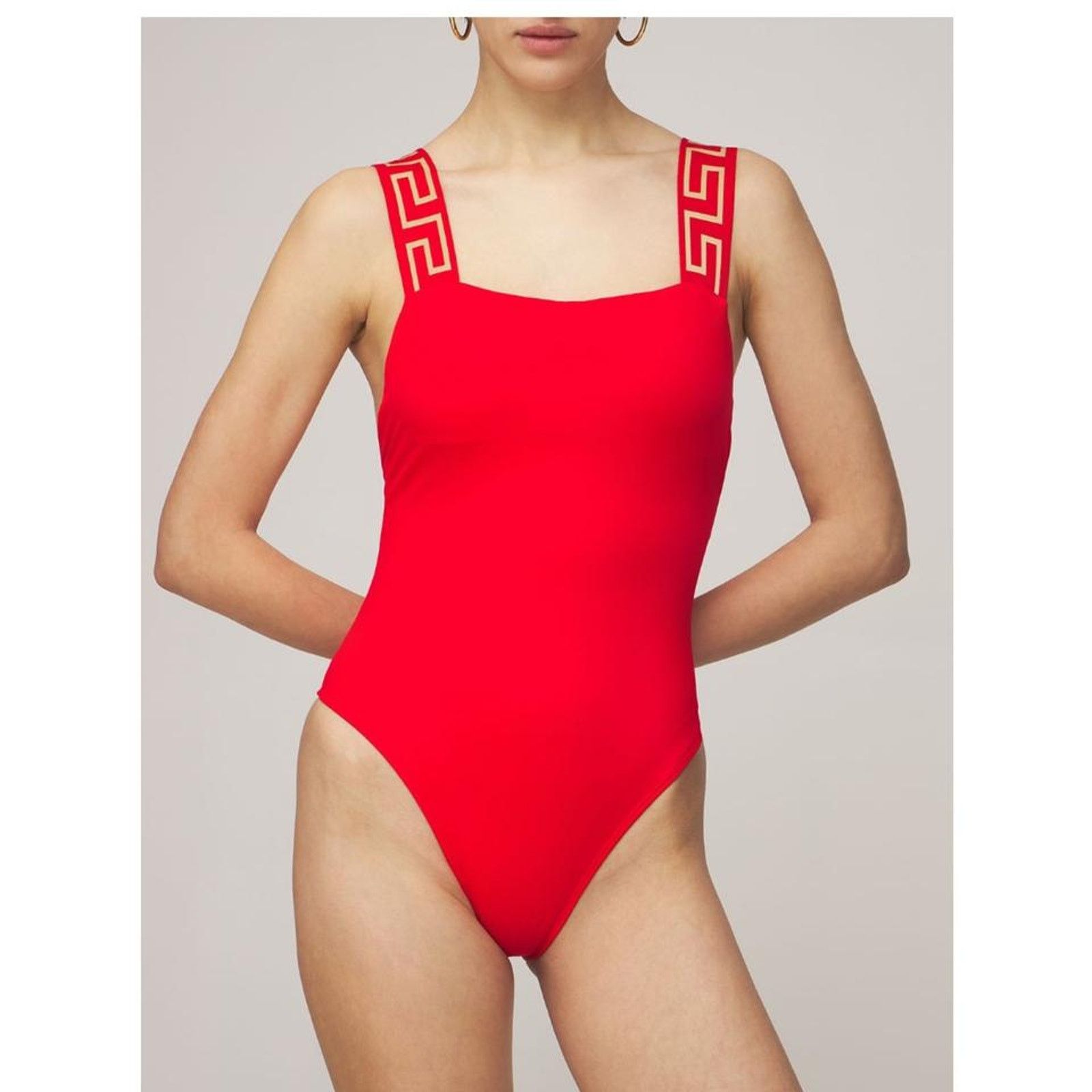 Versace Greca logo swimsuit Size S / US 4 / IT 40 - 2 Thumbnail