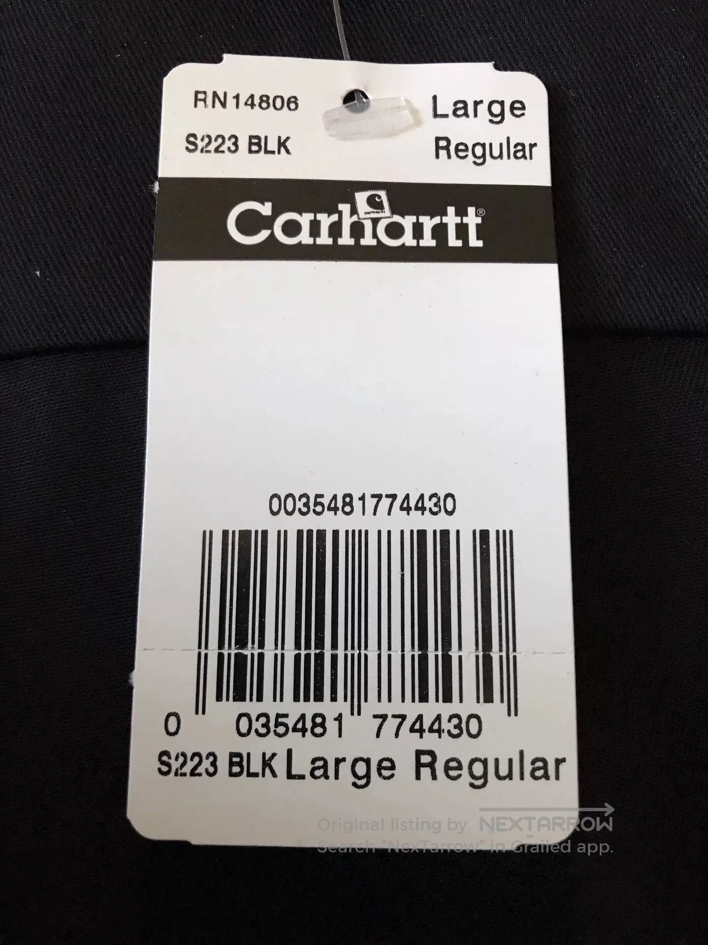 Carhartt Carhartt Original Fit Short Sleeve Shirt. Size US L / EU 52-54 / 3 - 8 Thumbnail
