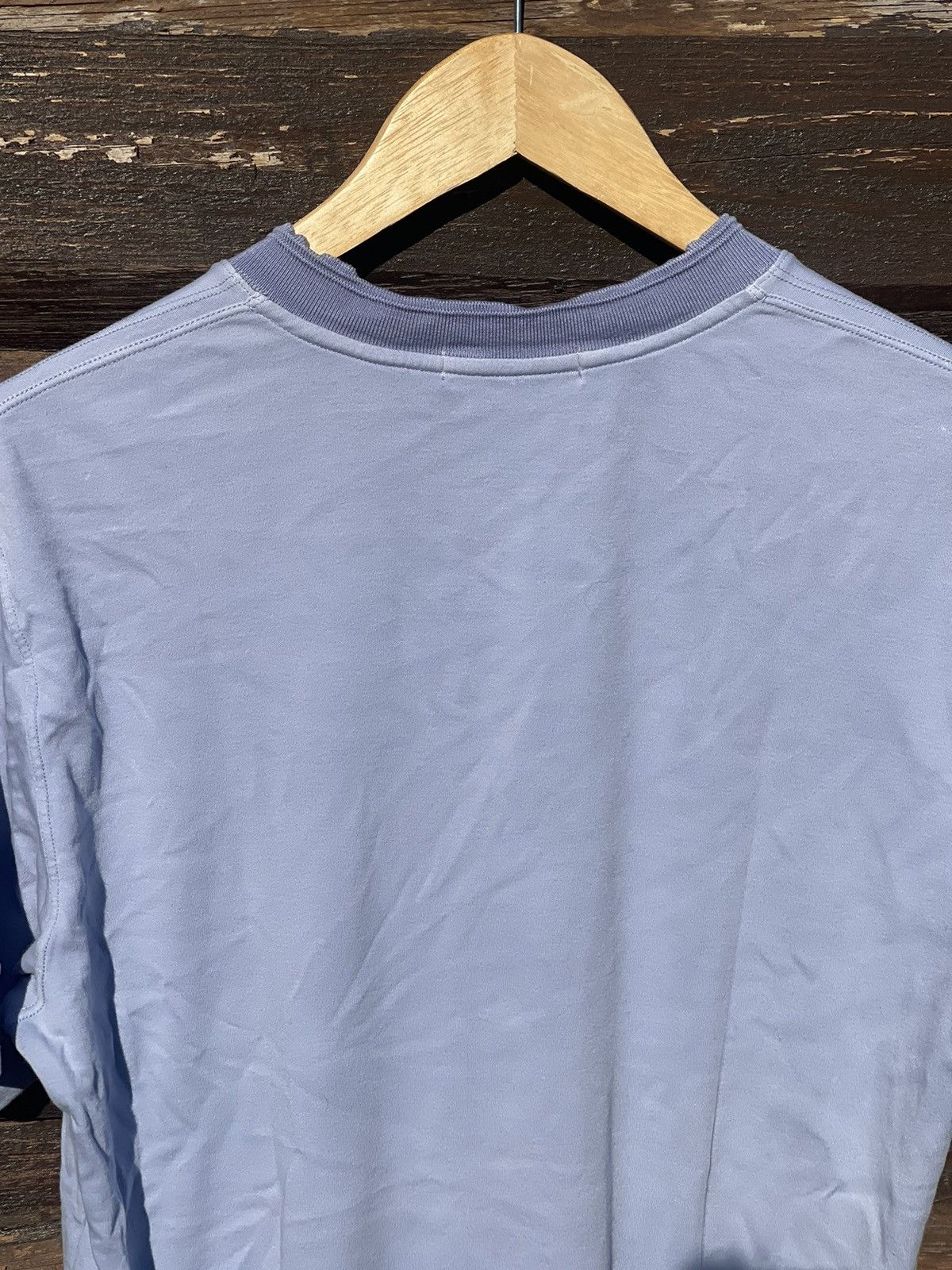 Stone Island Stone Island v-neck logo vintage tee Size US L / EU 52-54 / 3 - 8 Thumbnail