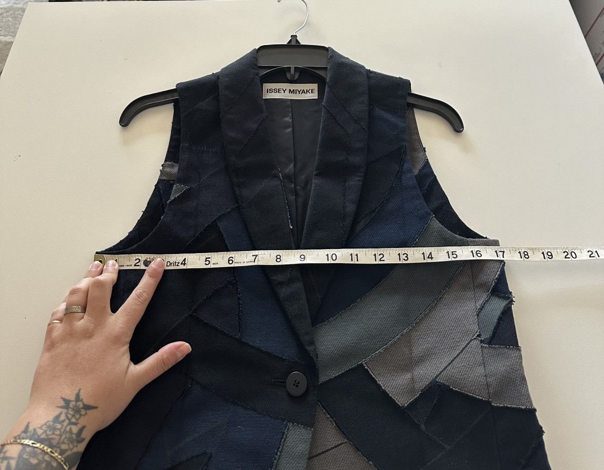 Issey Miyake Vintage Archive Issey Miyake Patchwork Japan Vest 2 Runway Size 36R - 4 Thumbnail