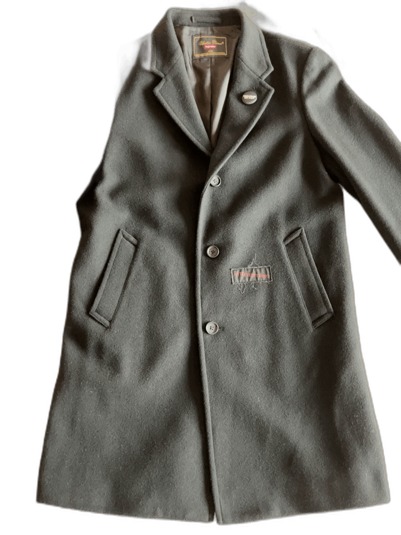 Supreme Undercover Wool Overcoat | Grailed