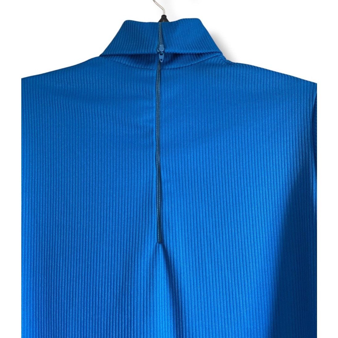 Vintage Vintage 70s Pykettes ribbed true turtleneck bishop sleeves Size XL / US 12-14 / IT 48-50 - 12 Thumbnail