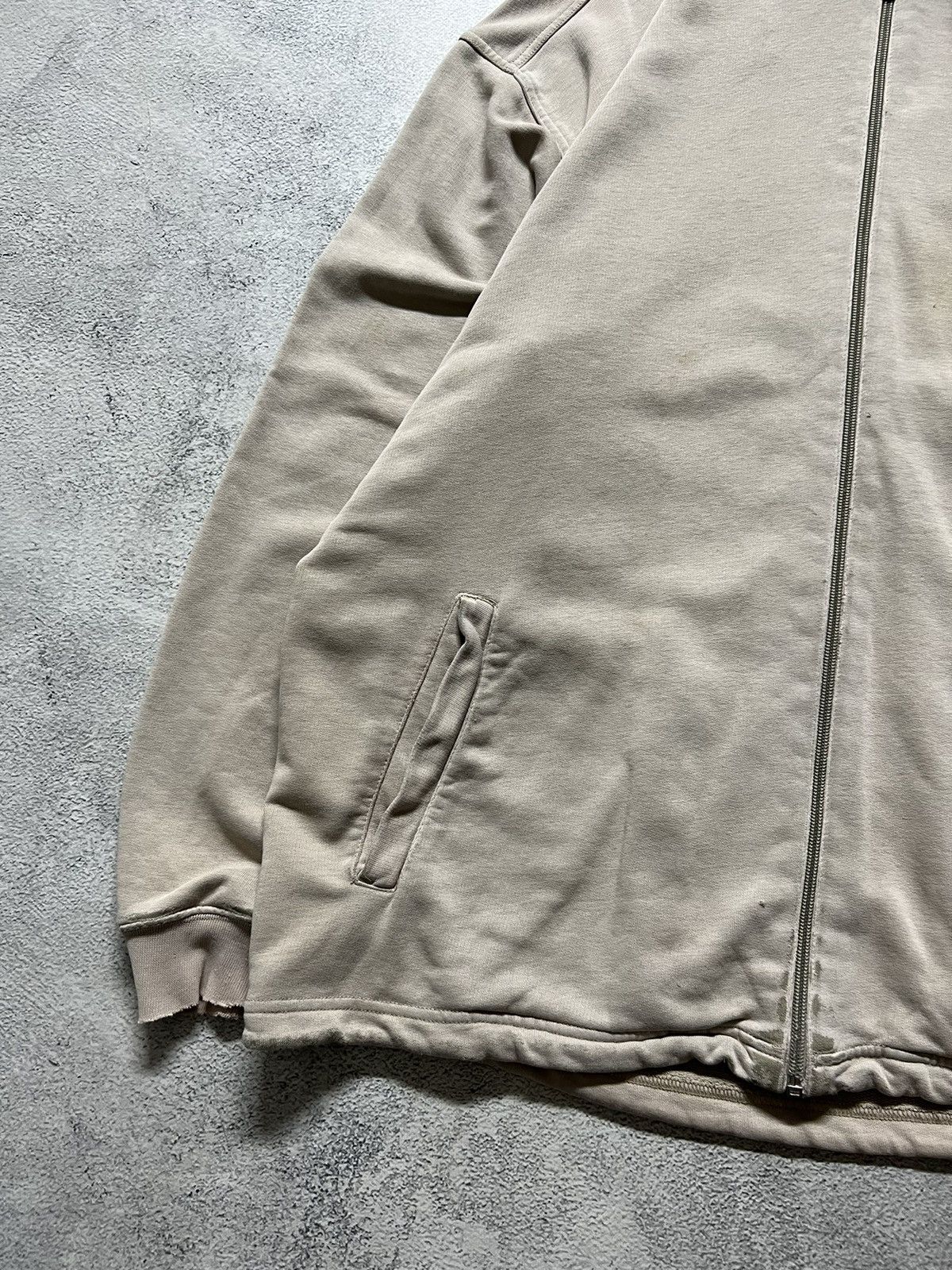 Vintage Vintage Y2k Nike 💛 Faded Mini Swoosh Zip Hoodie Rare 90’s Size US XL / EU 56 / 4 - 9 Thumbnail
