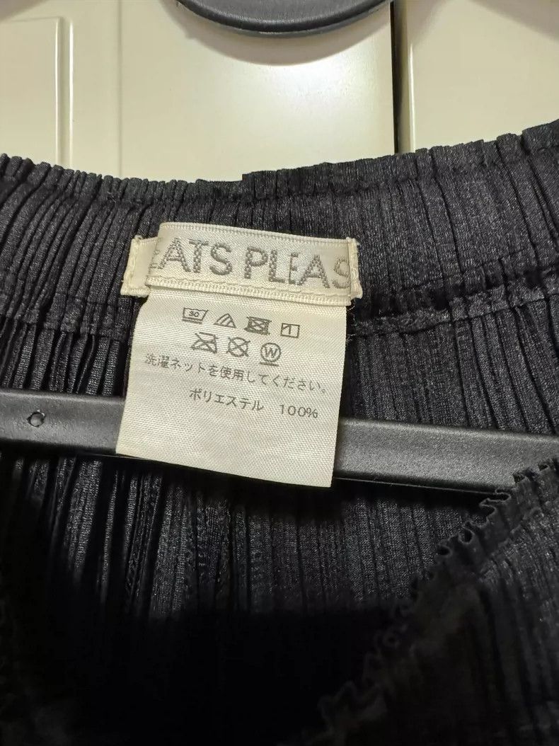 Issey Miyake issey miyake size:3 Black wide-leg pants 2505-Nextarrow Size US 26 / EU 42 - 2 Thumbnail