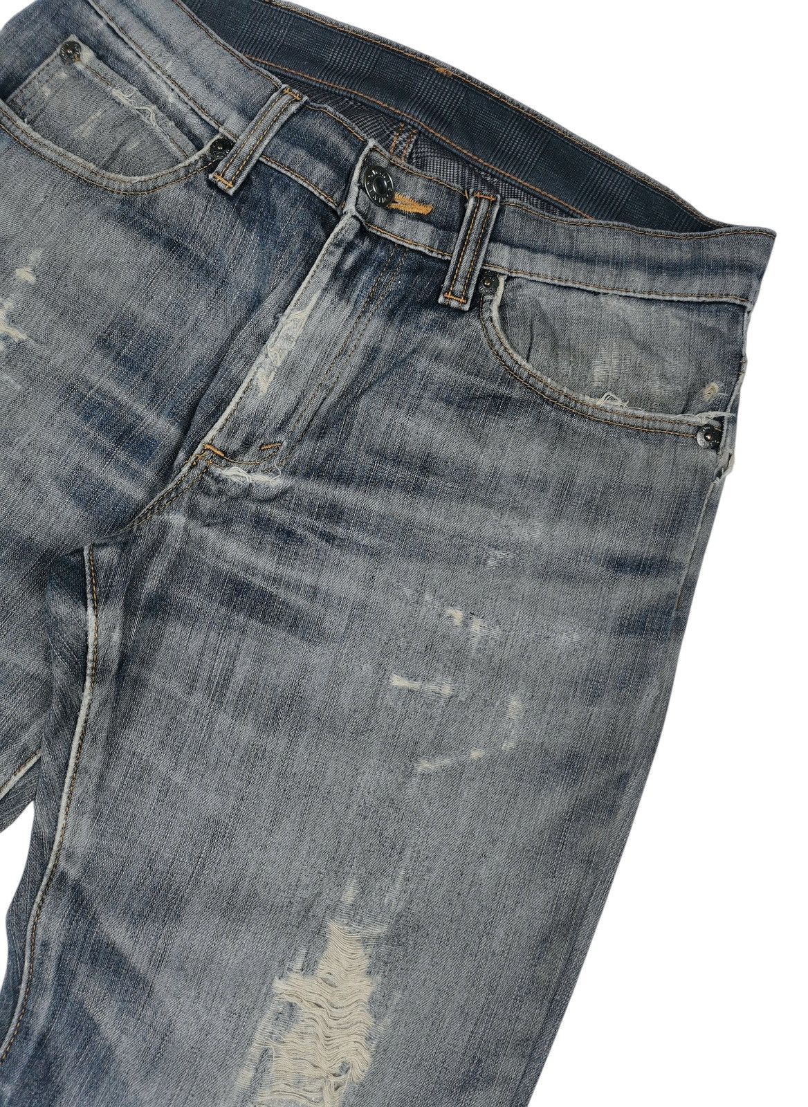 Edwin Vintage ED Edwin distressed denim jeans Size 32x31 Size US 32 / EU 48 - 4 Thumbnail