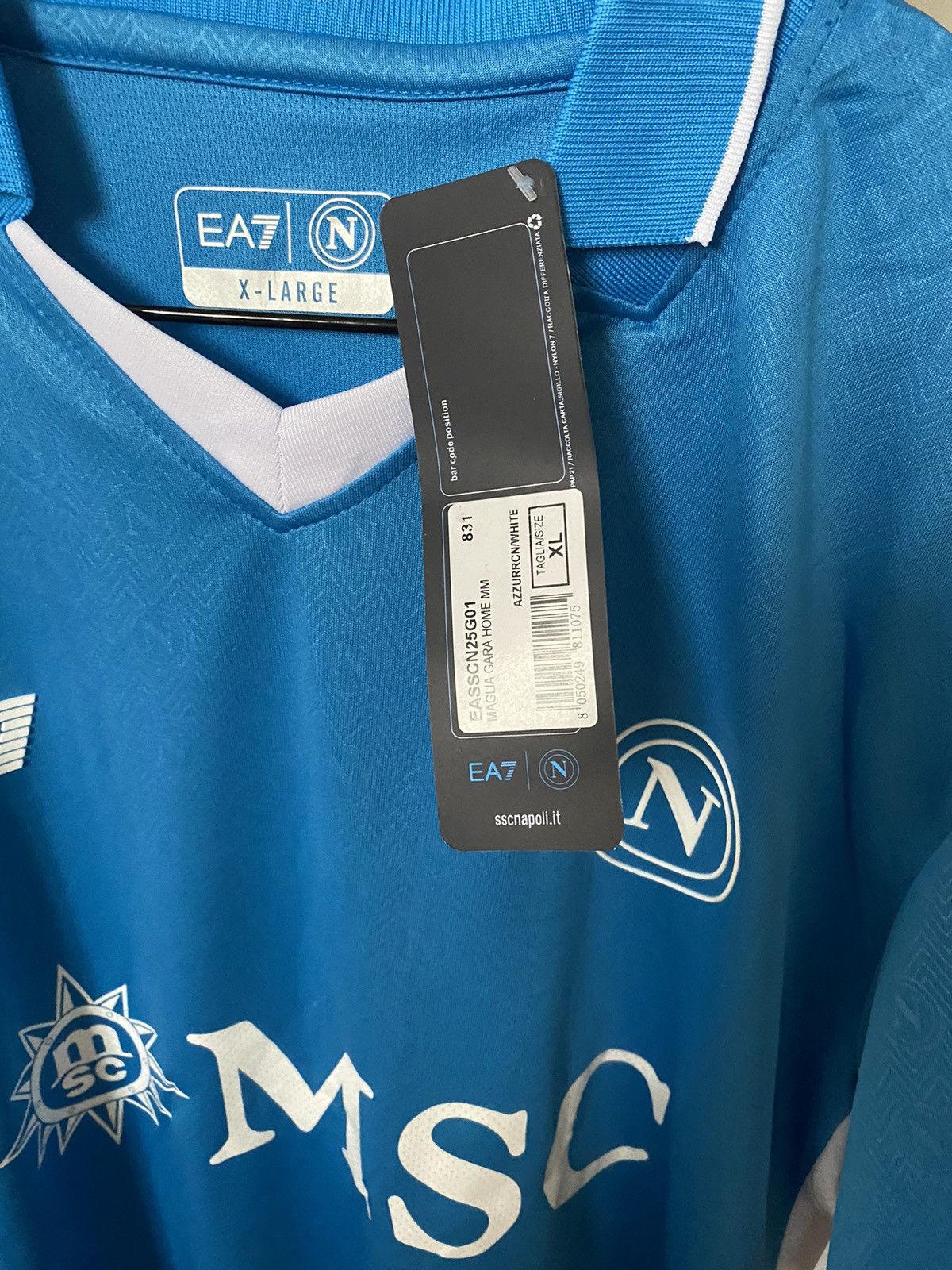 Emporio Armani Jersey EA 7 SSC NAPOLI DAVID NERES Size US XL / EU 56 / 4 - 2 Thumbnail