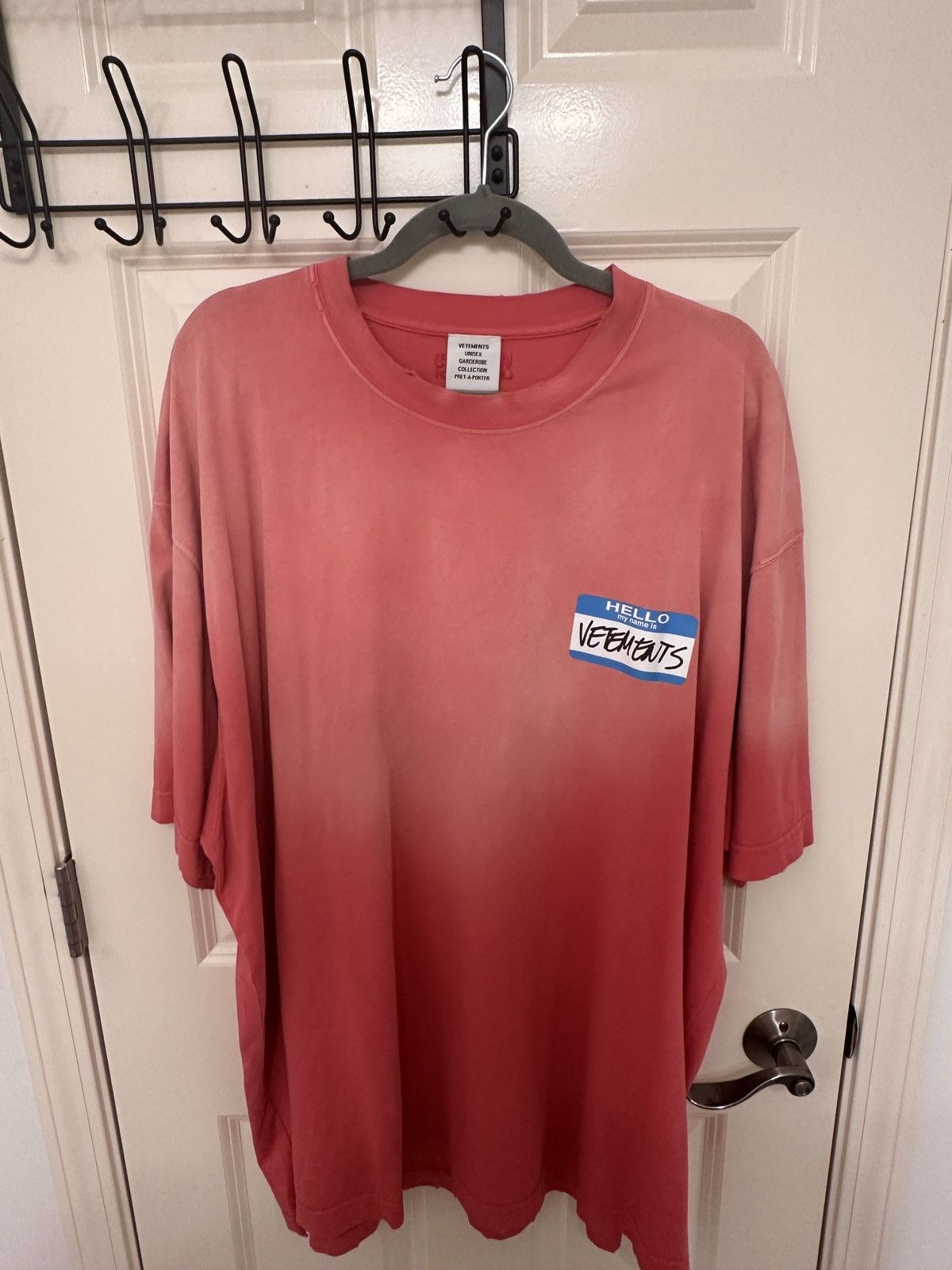 Vetements My Name is Vetements Tee Size US XL / EU 56 / 4 - 2 Thumbnail