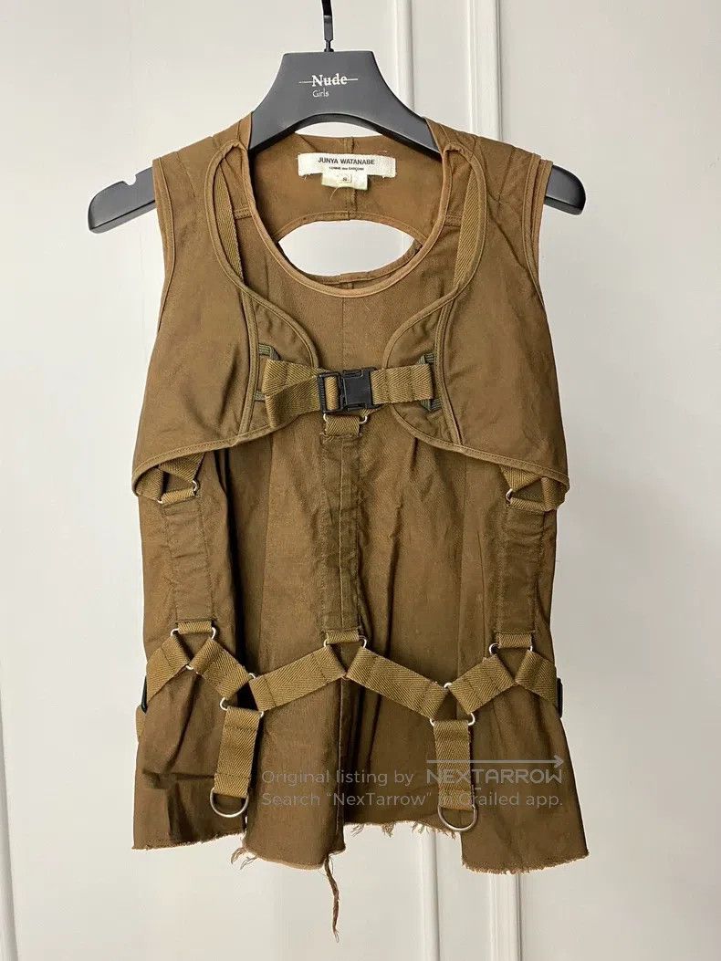 Junya Watanabe Junya Watanabe Belted Vest Size S / US 4 / IT 40 - 1 Thumbnail