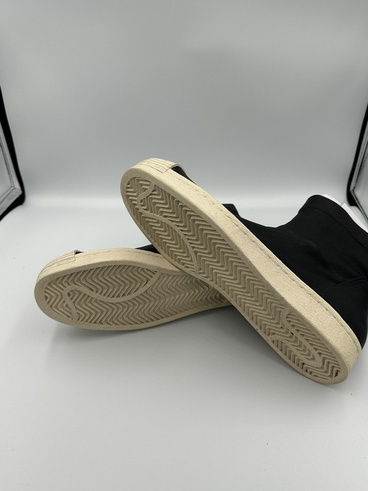 Adidas × Rick Owens Adidas Superstar Hi Rick Owens Edition Size US 9.5 / EU 42-43 - 8 Thumbnail