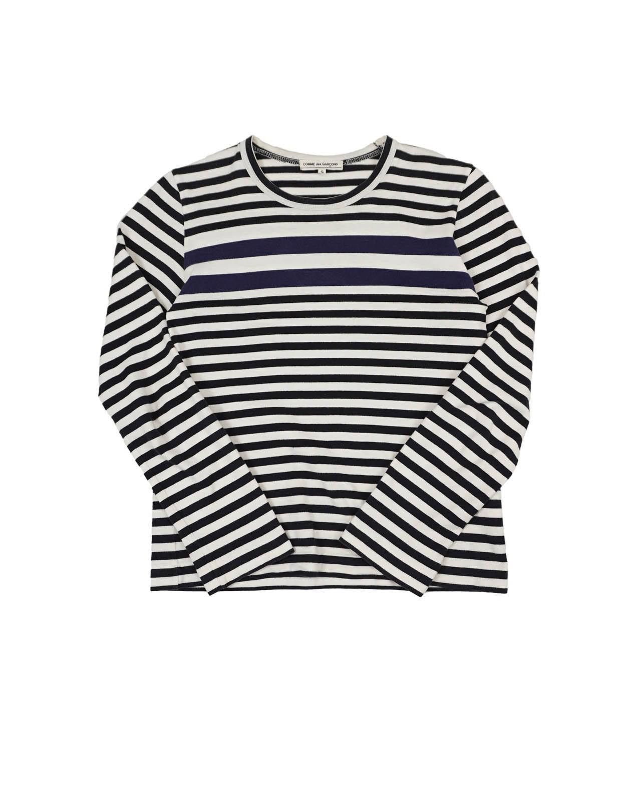 Comme des Garcons COMME DES GARÇONS Striped Long Sleeve Shirt, Mid-2000s Size US S / EU 44-46 / 1 - 1 Thumbnail