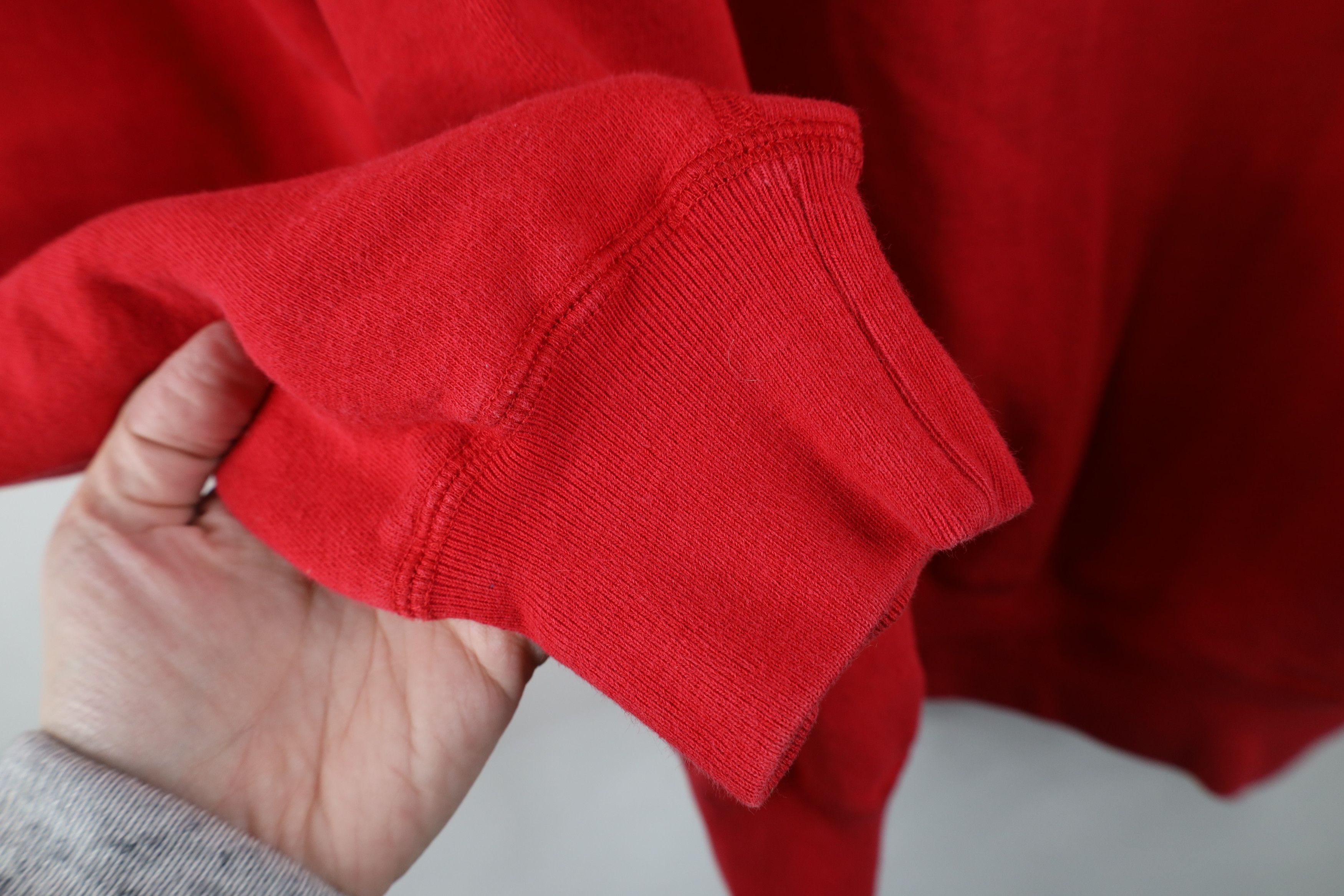 Ralph Lauren Vintage 90s Ralph Lauren Faded Crewneck Sweatshirt Red Size US L / EU 52-54 / 3 - 6 Thumbnail