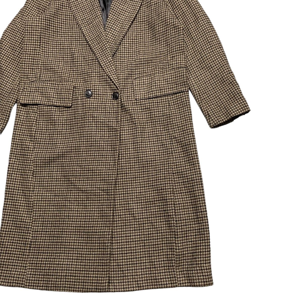 Zara Zara Herringbone Coat Size M / US 6-8 / IT 42-44 - 3 Thumbnail