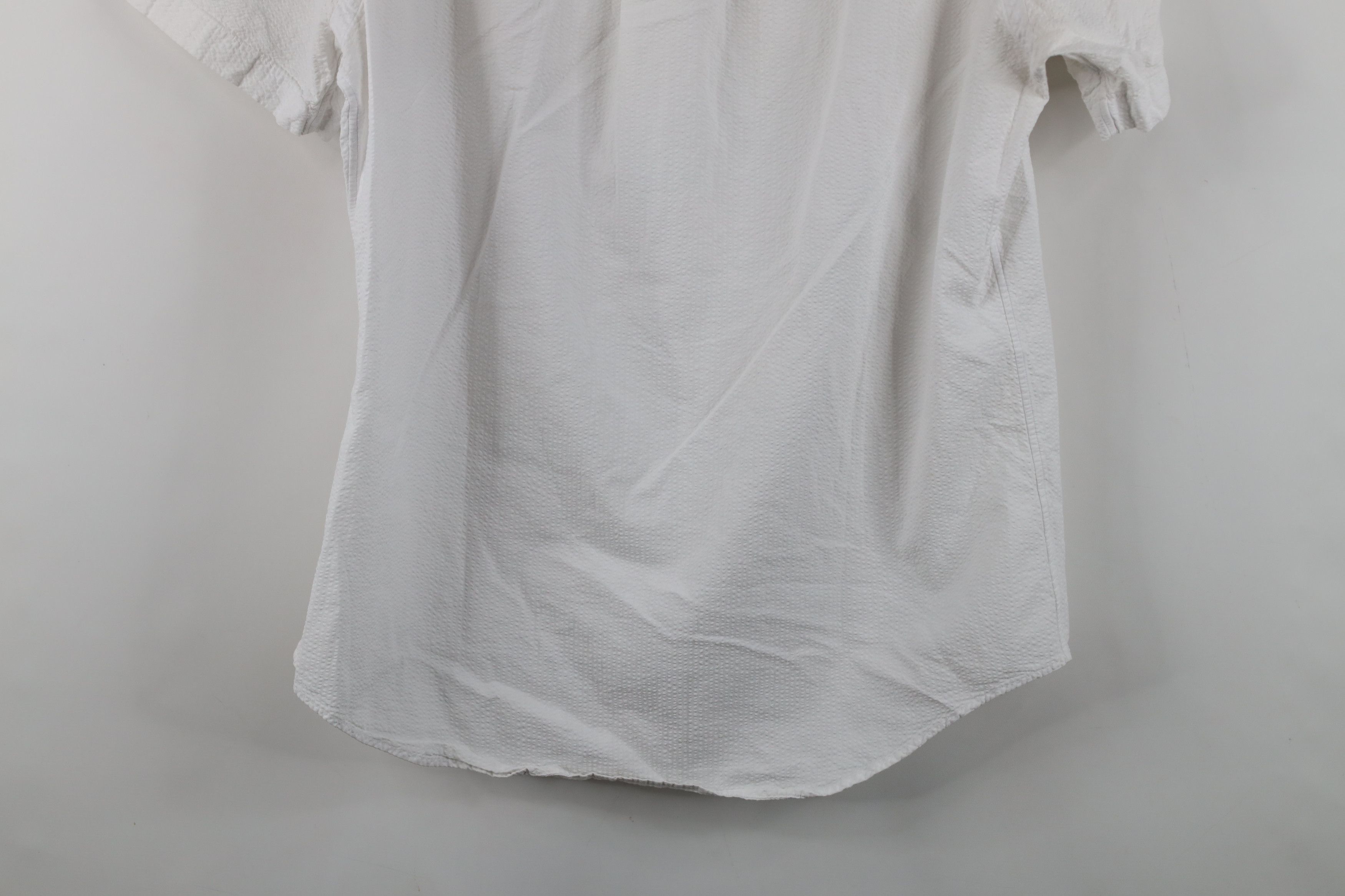 Polo Ralph Lauren Vintage Ralph Lauren Short Sleeve Button Down Shirt White Size US M / EU 48-50 / 2 - 13 Thumbnail
