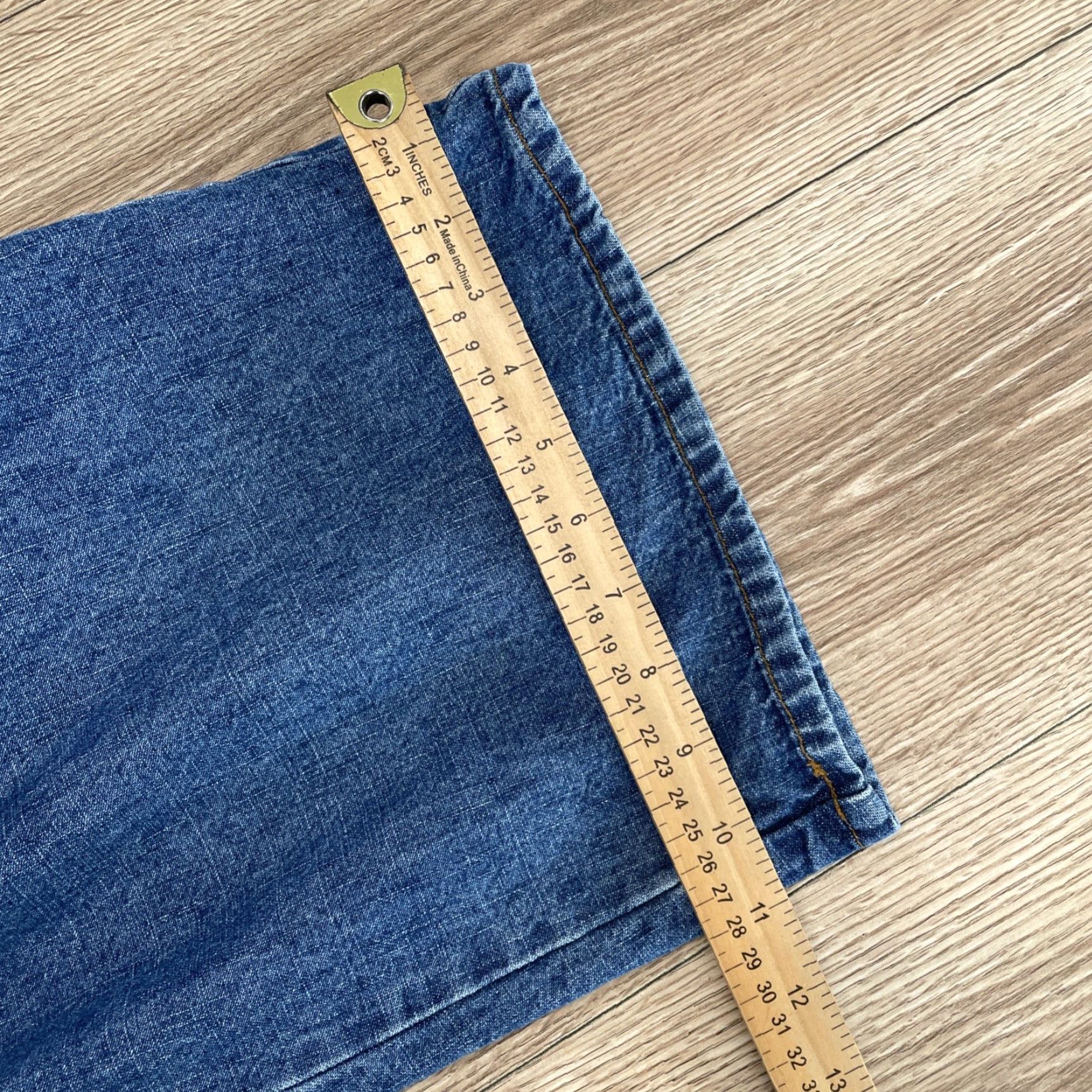 Faded Glory VINTAGE Faded Glory Women’s Cargo Capri Jeans Plus 24W Blue Cotton Womens Size 42" / US 20 - 7 Thumbnail