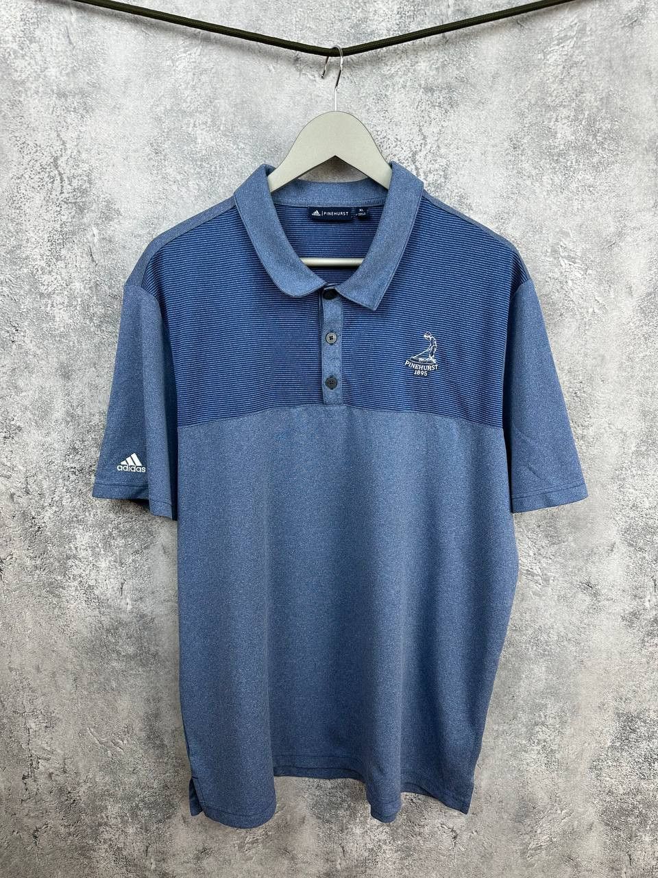 Adidas Adidas Pinehurst 1895 Golf Polo Shirt Striped Performance Size US XL / EU 56 / 4 - 1 Thumbnail