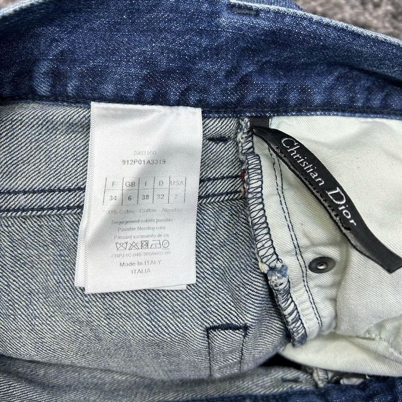 Dior DIOR Blue Bee Denim Pants 2501-Nextarrow Size US 34 / EU 50 - 5 Thumbnail