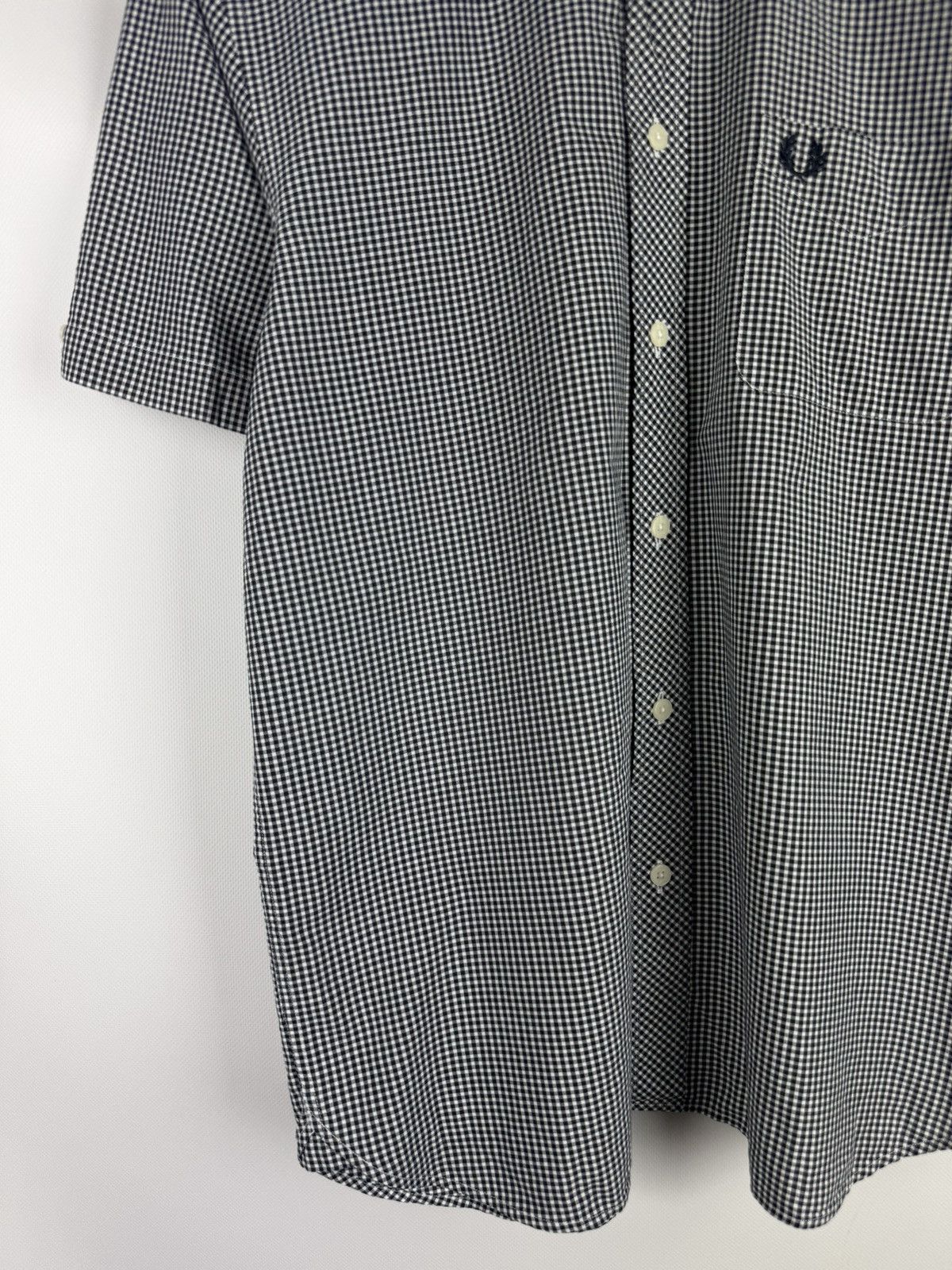 Fred Perry Fred Perry Men’s Shorts Sleeve Checked Button Up Shirt Size US S / EU 44-46 / 1 - 7 Thumbnail