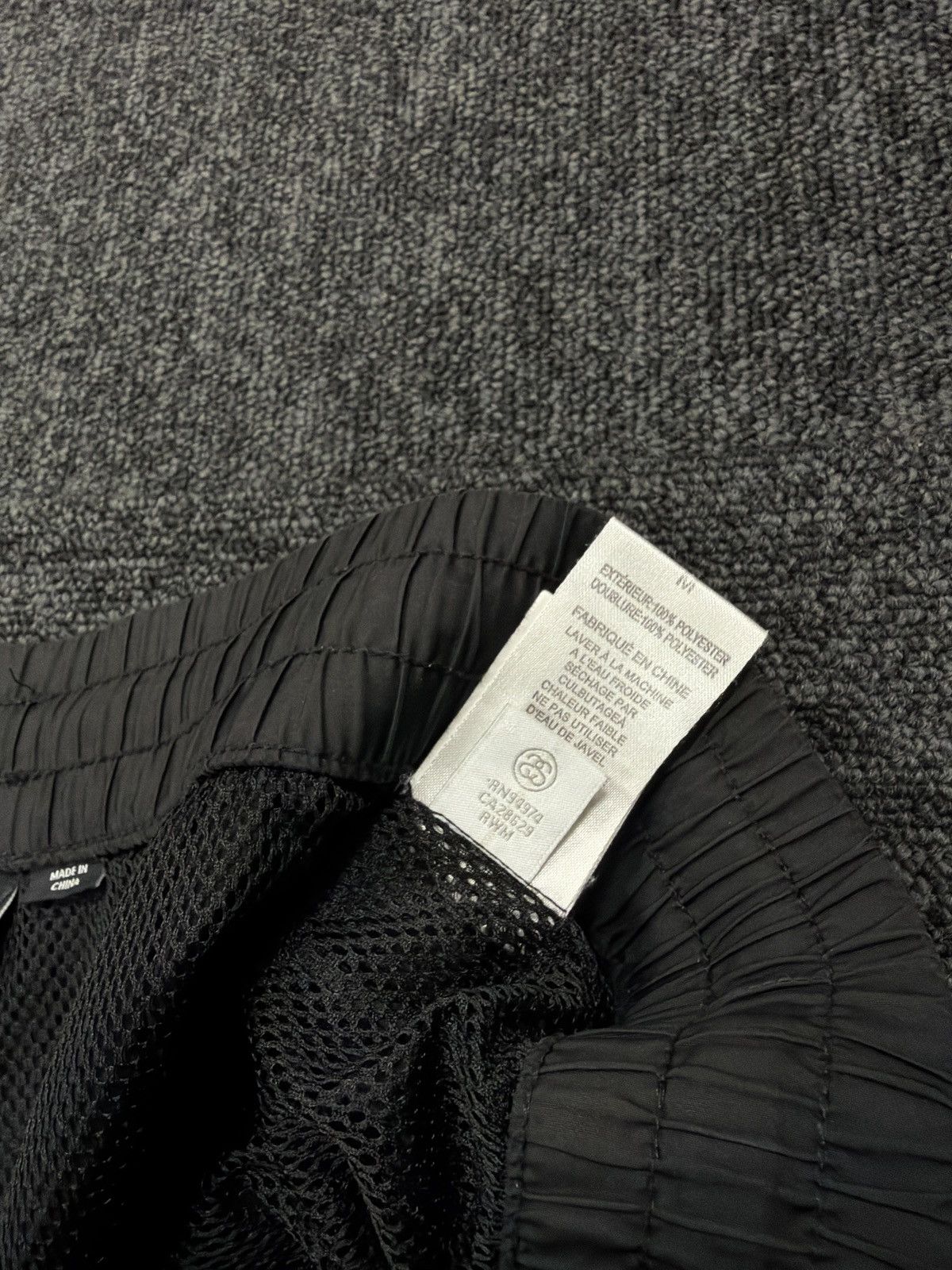 Stussy Black Stussy Track Pants - Medium Size US 31 - 11 Thumbnail