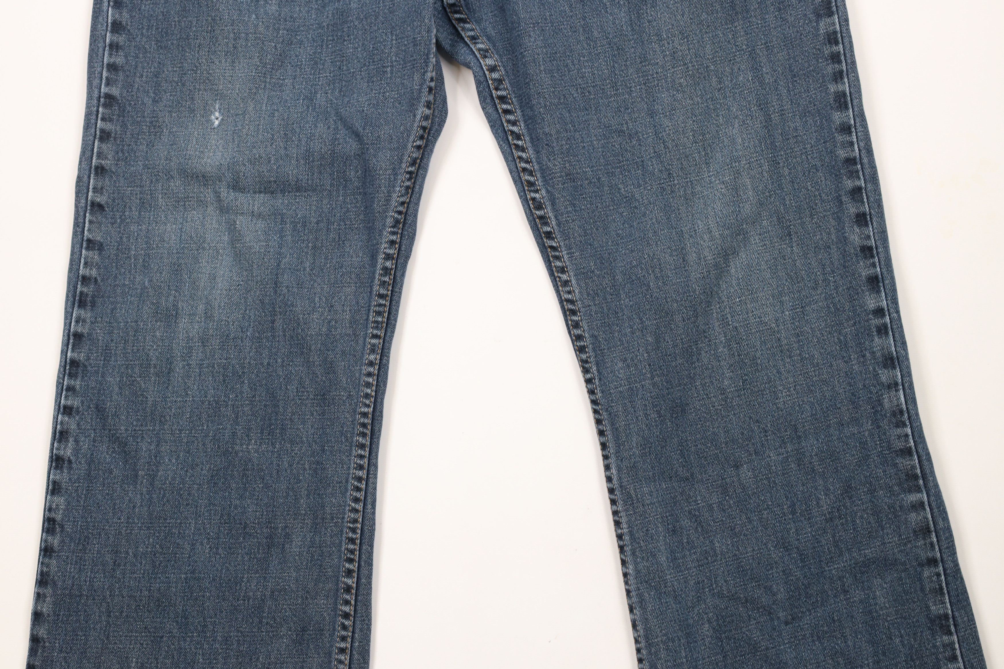 Levi's × Vintage Vintage Y2K Levis 527 Wide Leg Bootcut Denim Jeans Blue Size US 36 / EU 52 - 3 Thumbnail