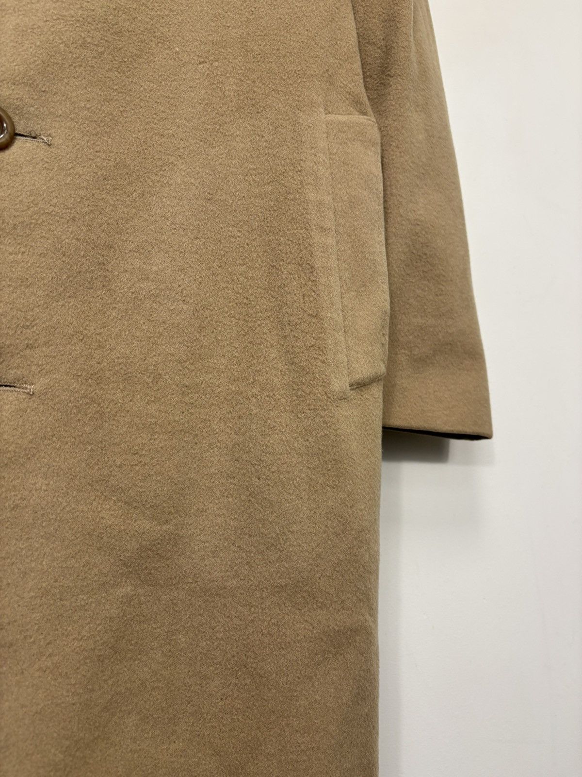 Crombie Vintage Crombie Scotland Men’s Bespoke Wool Cashmere Coat Size US M / EU 48-50 / 2 - 12 Thumbnail
